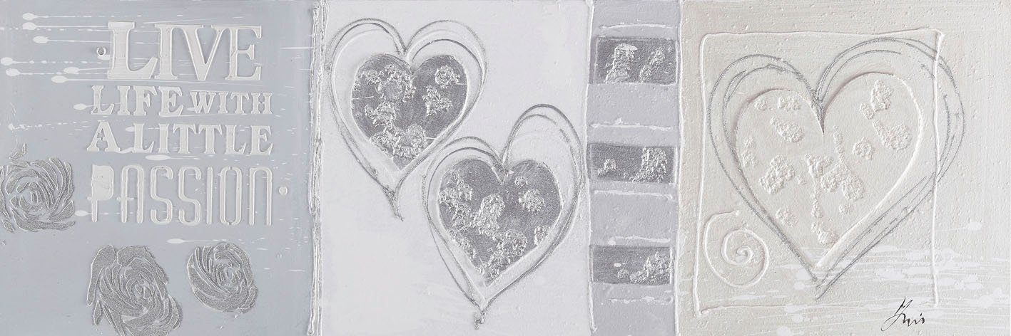 Bönninghoff Ölbild Ölgemälde, Herzmotiv, (1 St), handgefertigt günstig online kaufen