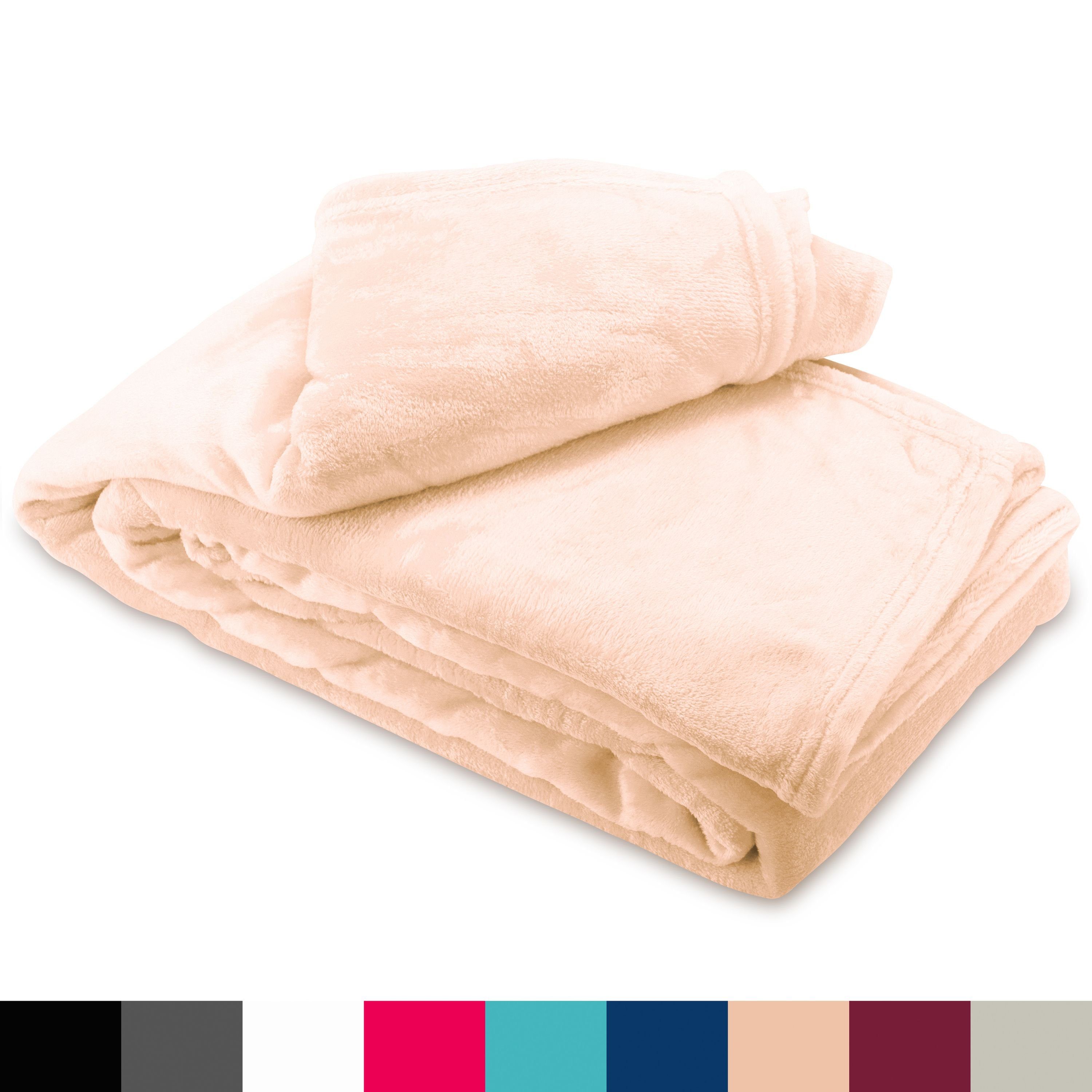 Wohndecke kuschelig warm 150x200, 220x240 oder 270x230, Leonado Vicenti, Ku günstig online kaufen