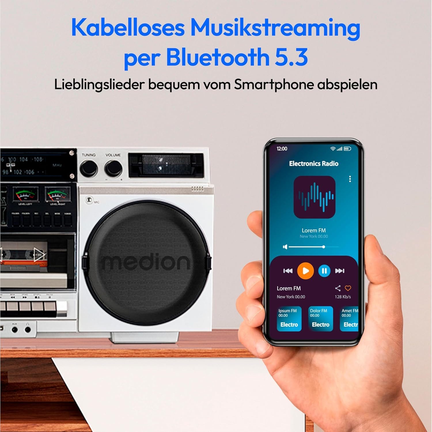 Medion® LIFE P66538 Boombox