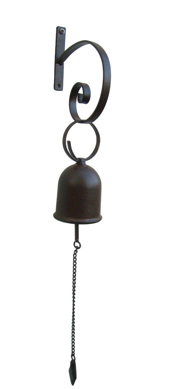 Deko-Impression Hausglocke Klangvolle Türglocke, Glocke, Tür - Klingel, mit Wandhaken u. Kette, (1-tlg)