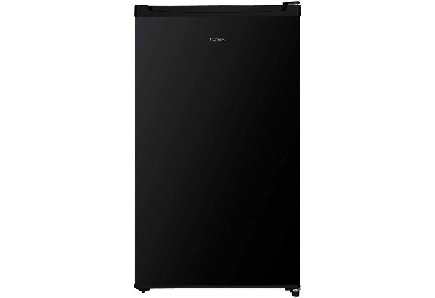 homeX Gefrierschrank FS1016-B, 85 cm hoch, 47.5 cm breit, 60 Liter, Tiefkühlschrank klein, Freezer, 4-Sterne Gefrieren, leise