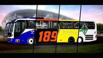 Fernbus Simulator Add-on - Fußball Mannschaftsbus PC