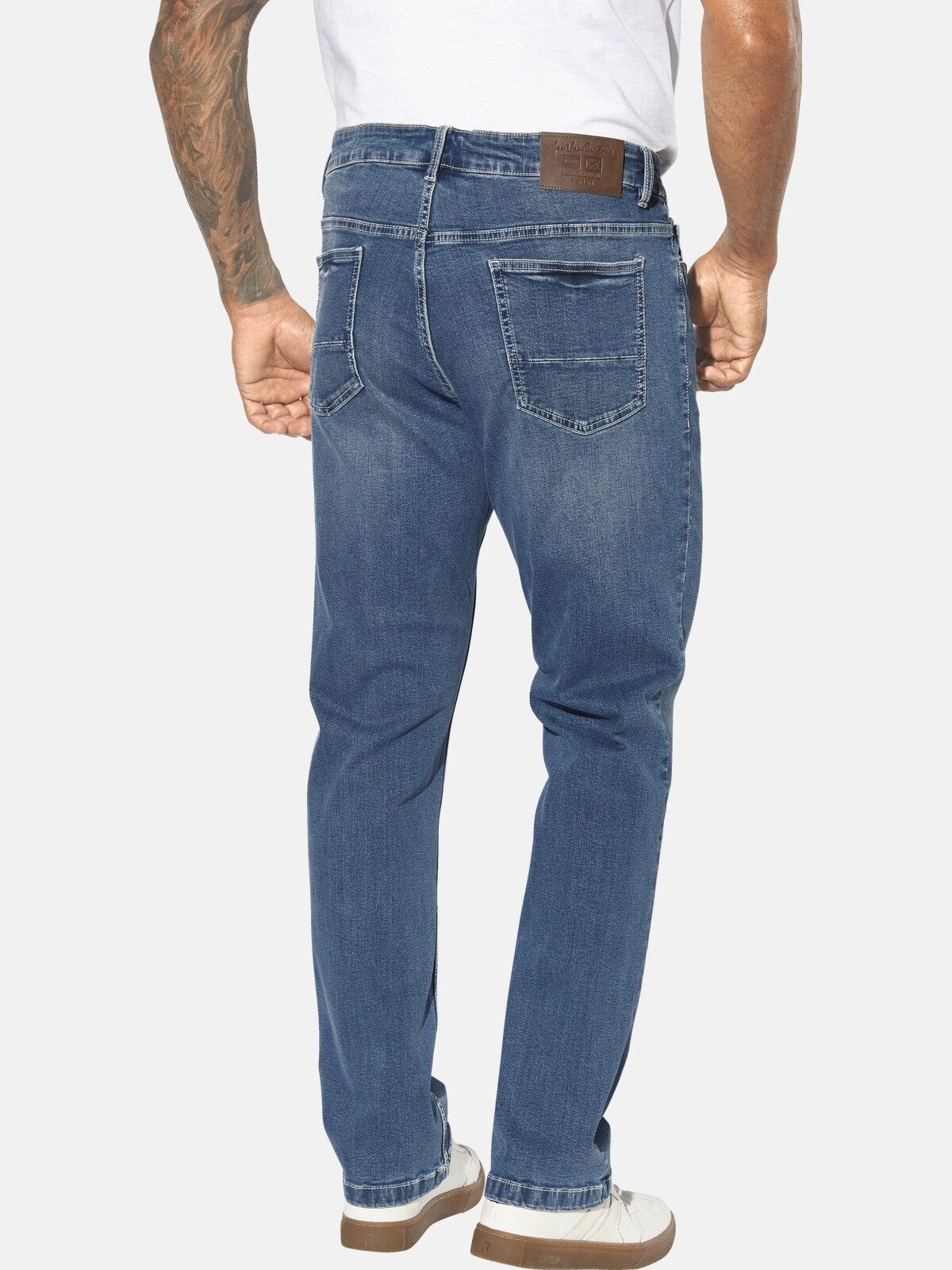 Jan Vanderstorm Comfort-fit-Jeans FJORDSEN mit Wascheffekt günstig online kaufen