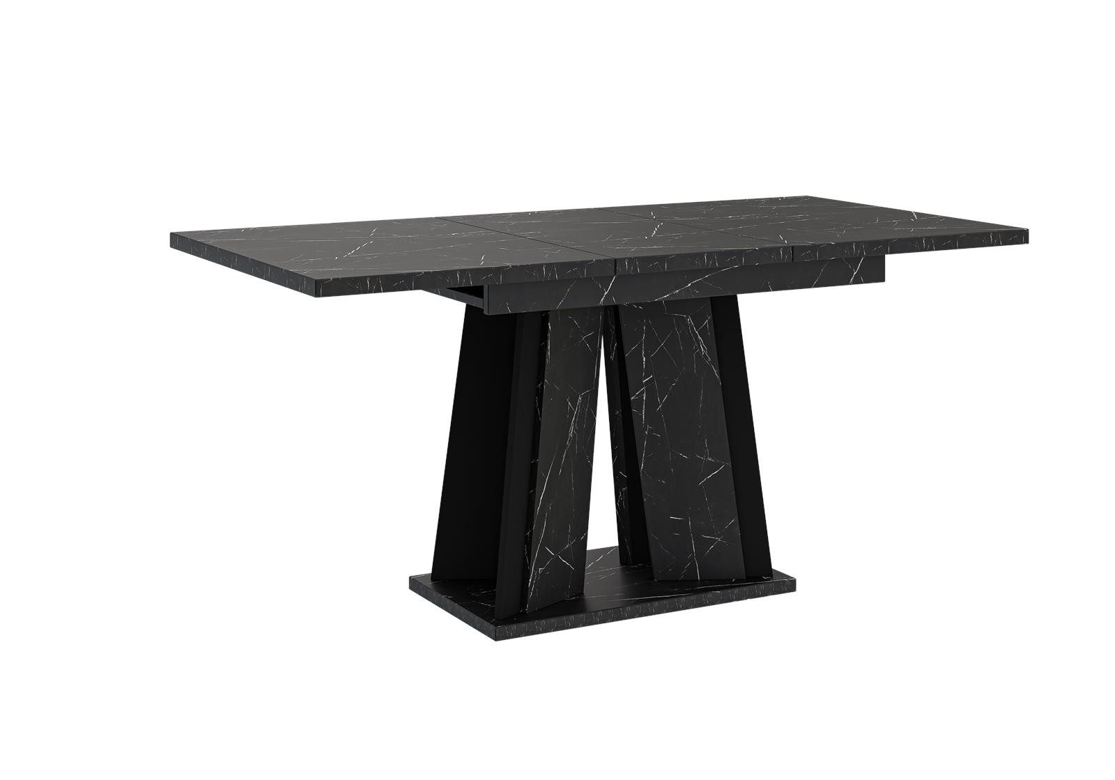 Compleo Esstisch ANDZIAS Esszimmertisch ausziehbarer Tisch 120-160cm