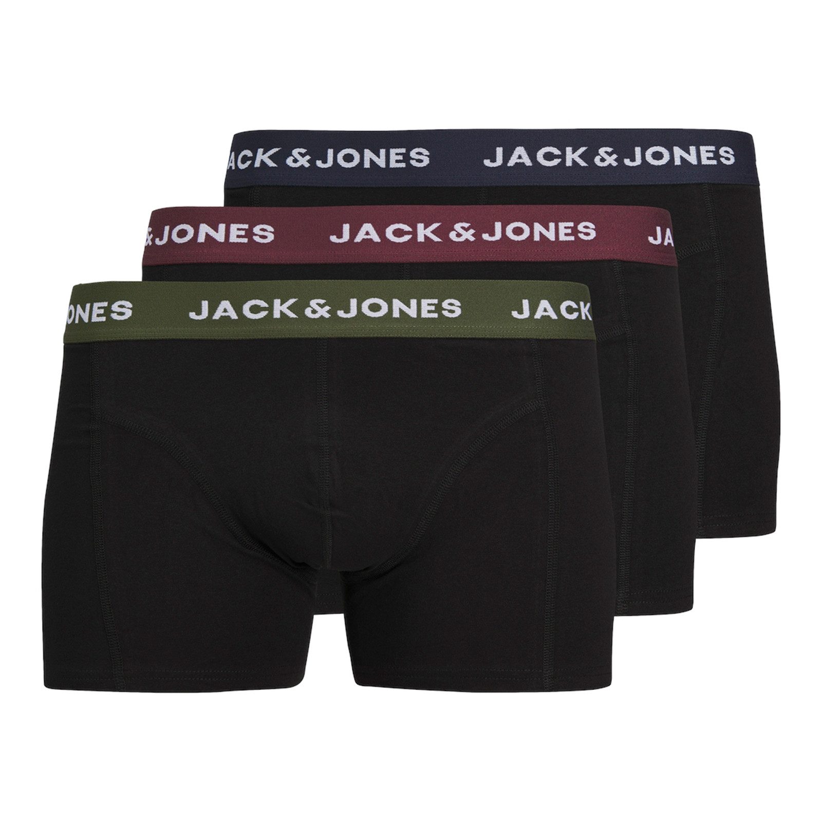 Retro Pants Jack&Jones 3er-Pack XXL Pants schwarz JACARON