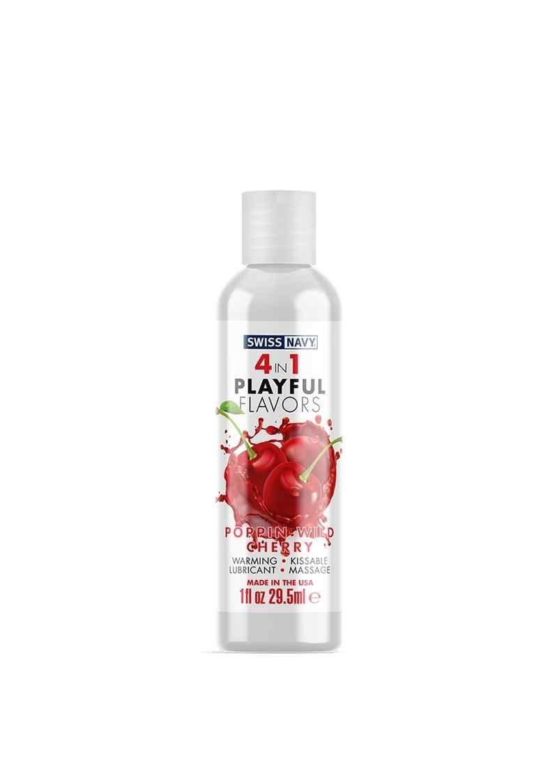 SWISS NAVY Gleitgel Swiss Navy 30ml Lubricant Playful Cherry in 4 1 Flavor