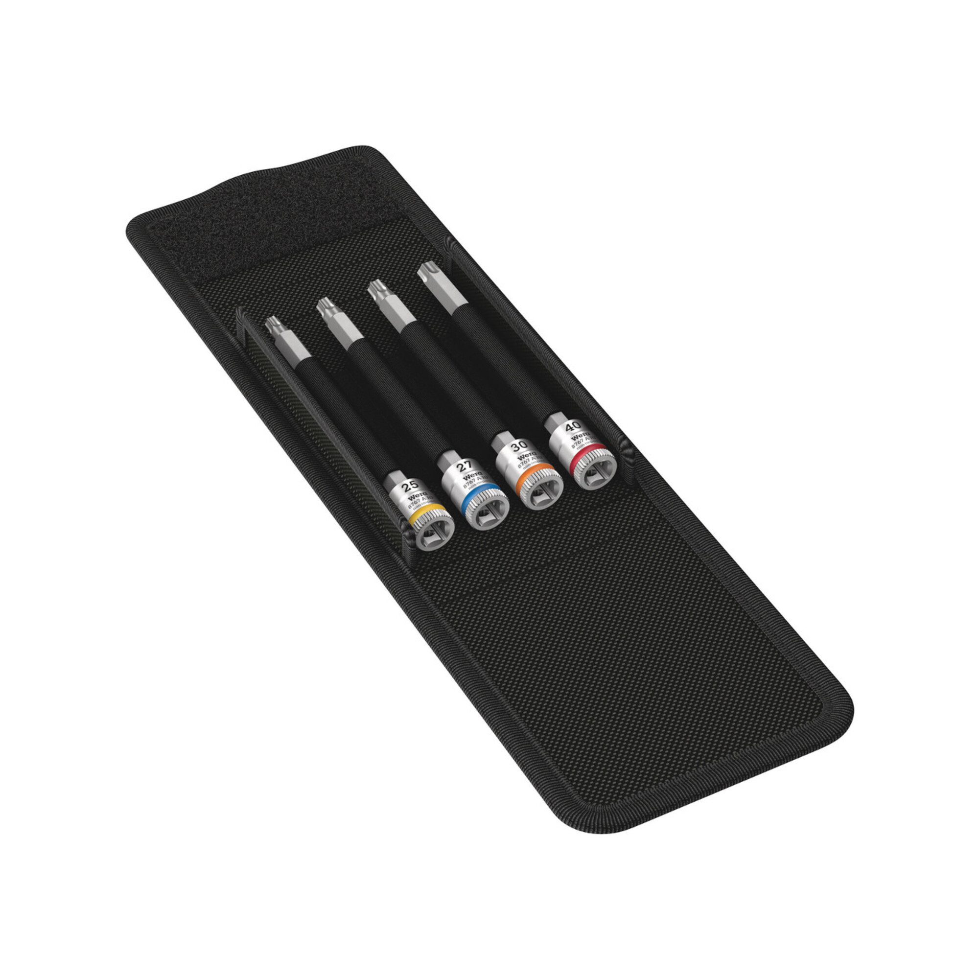 Wera Steckschlüssel Wera 8767 A TX HF 1 Zyklop Bitnuss-Satz TX, mit 1/4"-Antrieb, mit Halt