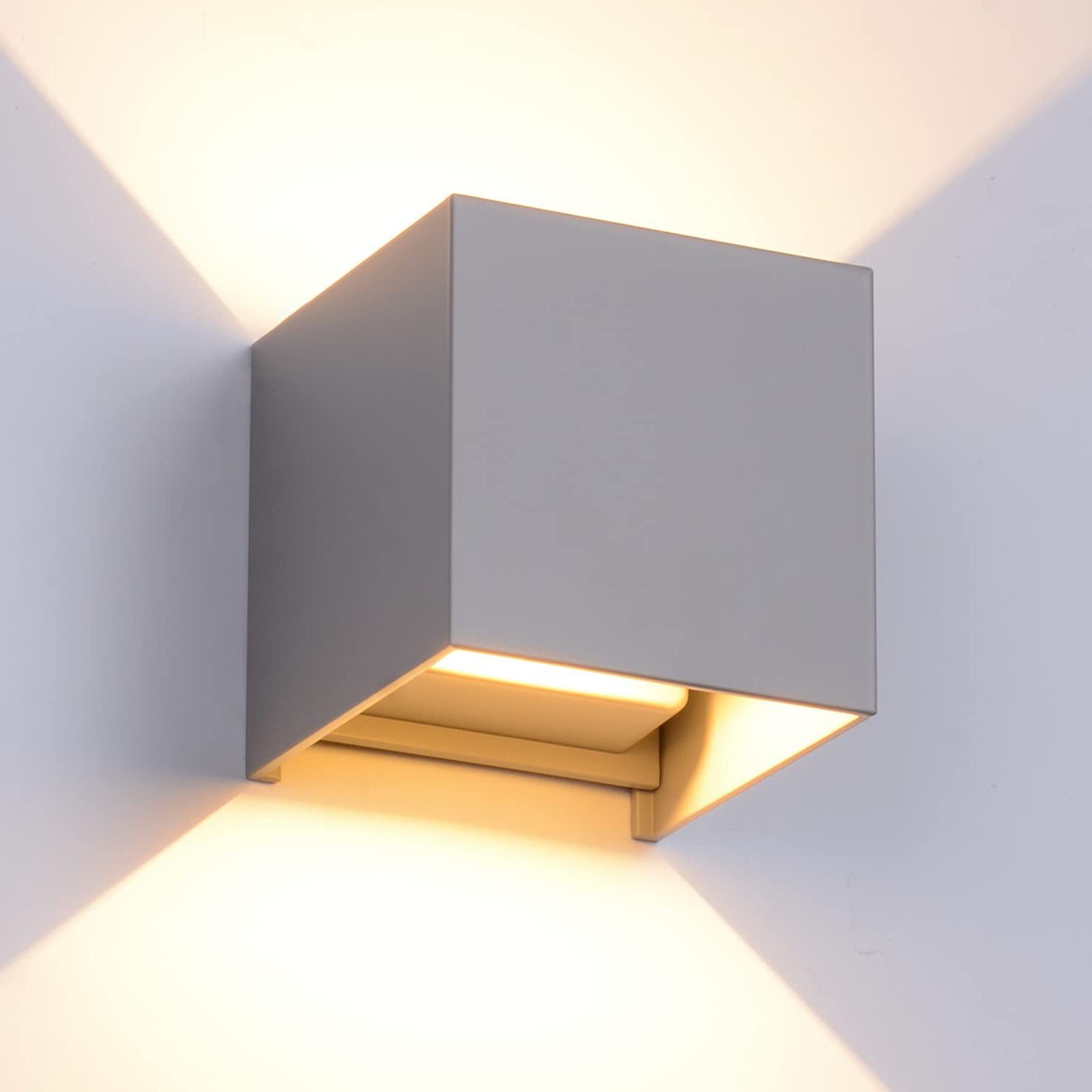ZEUOPQ Wandleuchte Wasserdichte LED-Wandleuchte aus Aluminium, günstig online kaufen