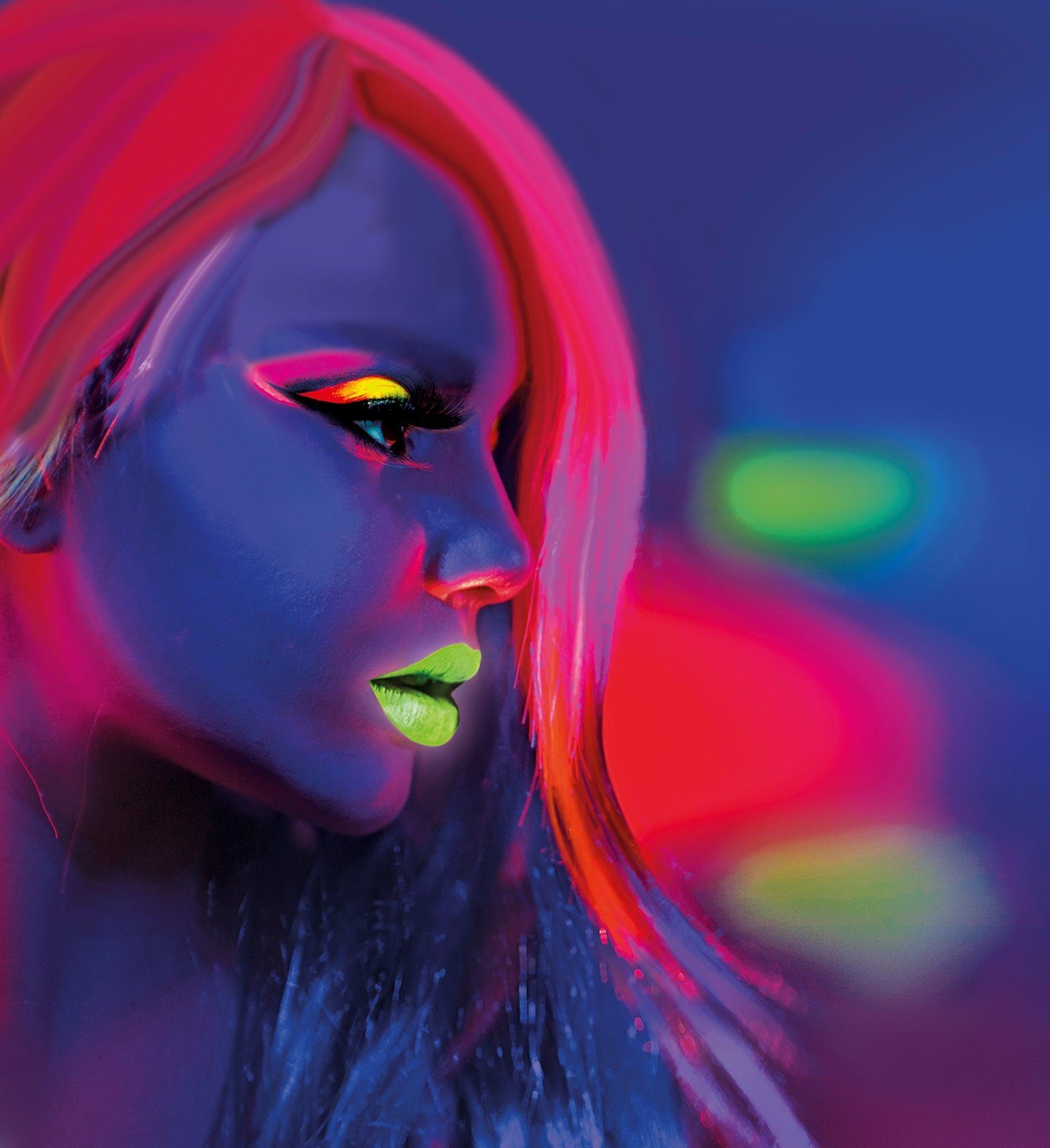 Widmann S.r.l. Lippenstift Widmann Party Lippenstift 6ml, Neon Grün