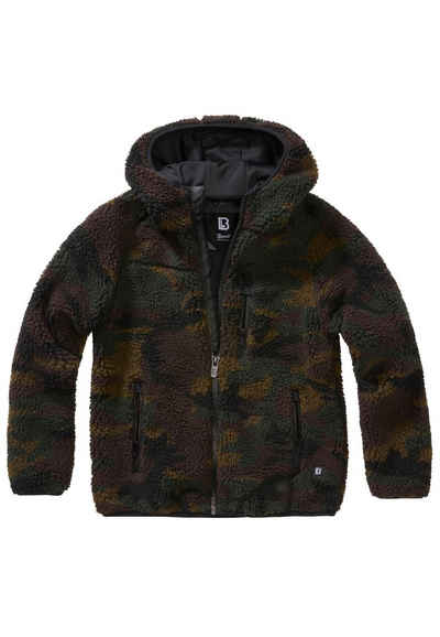 Brandit Allwetterjacke Brandit Damen Kids Teddyfleecejacket Hood (1-St)