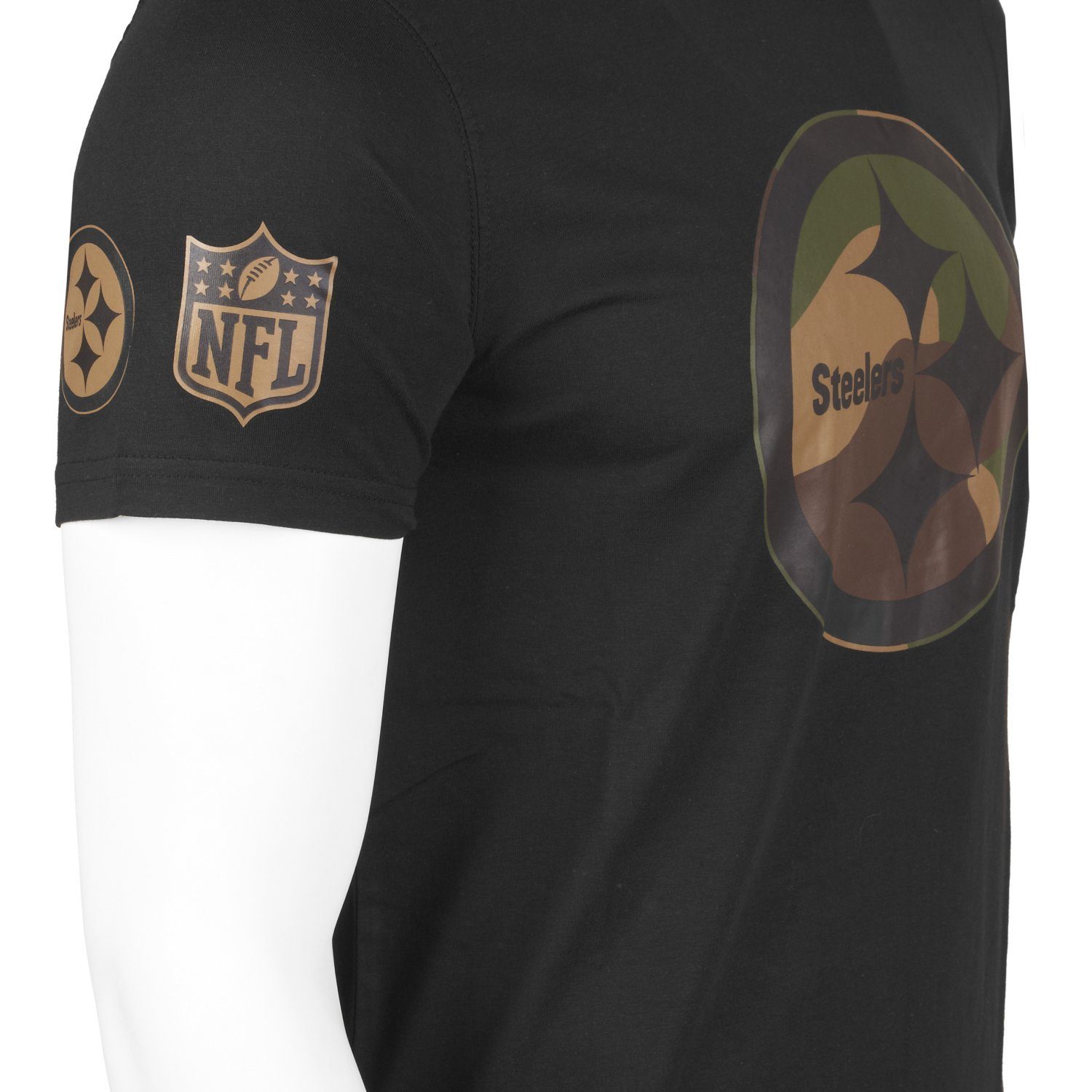New Era Print-Shirt Football NFL Teams Steelers Pittsburgh