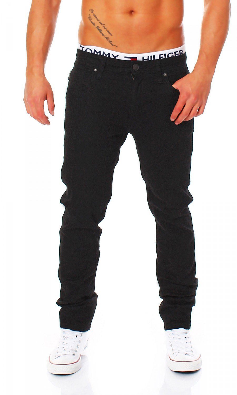 Jack & Jones Skinny-fit-Jeans Jack & Jones Liam Original Black Skinny Fit H günstig online kaufen