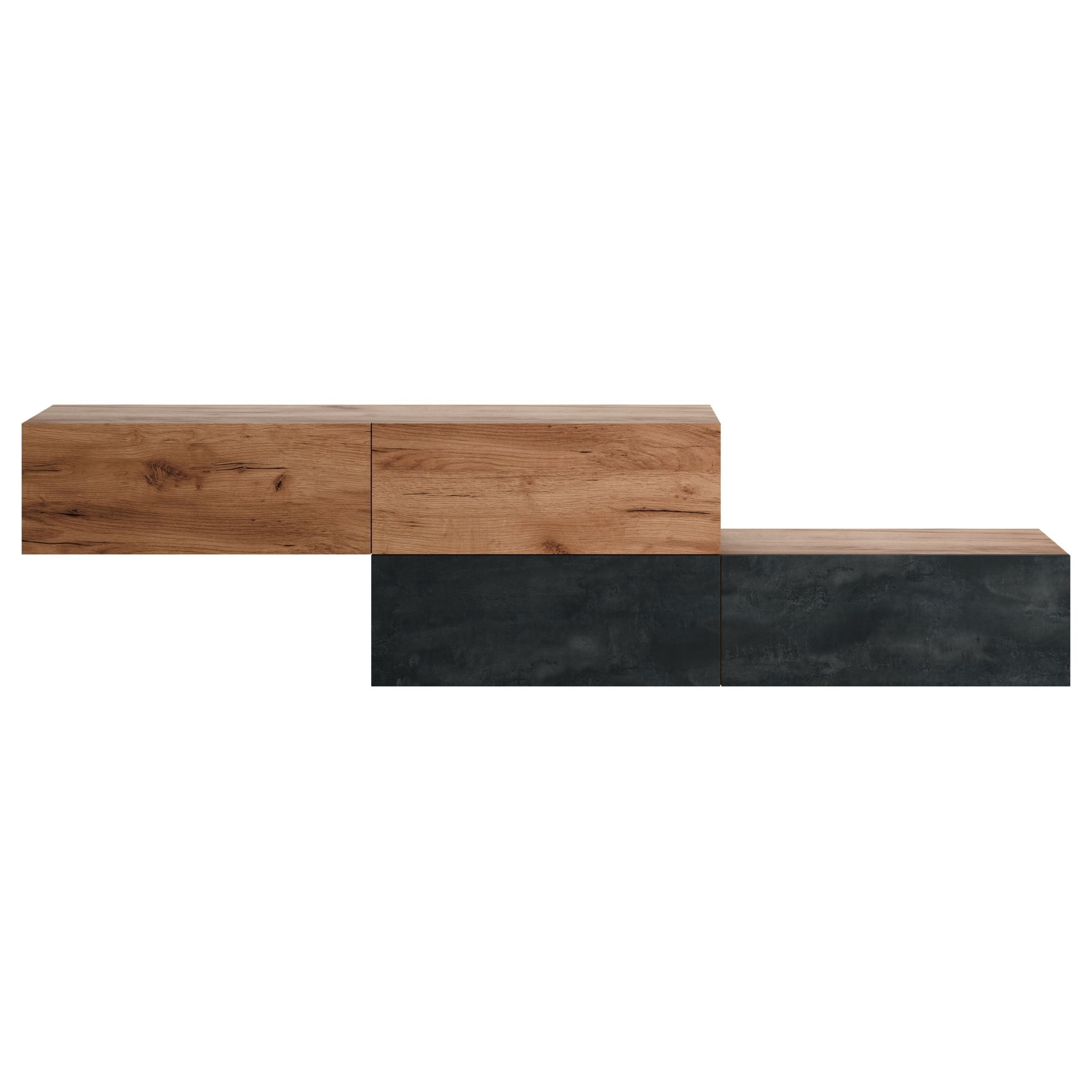 Planetmöbel Garderoben-Set Hängeschrank WEST 140 cm, günstig online kaufen