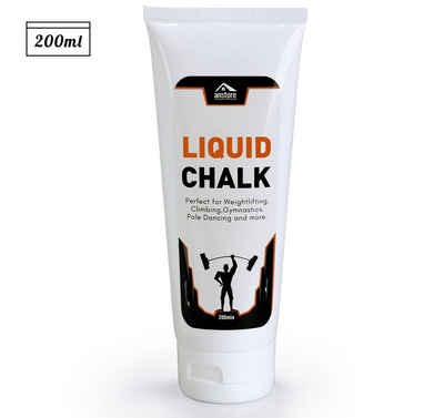 Homewit Chalkbag Liquid Chalk Flüssiges Magnesia Flüssigkreide Sportkreide (Set, 1-tlg., 200ml), für maximalen Grip beim Sport -zum Bouldern Klettern Turnen