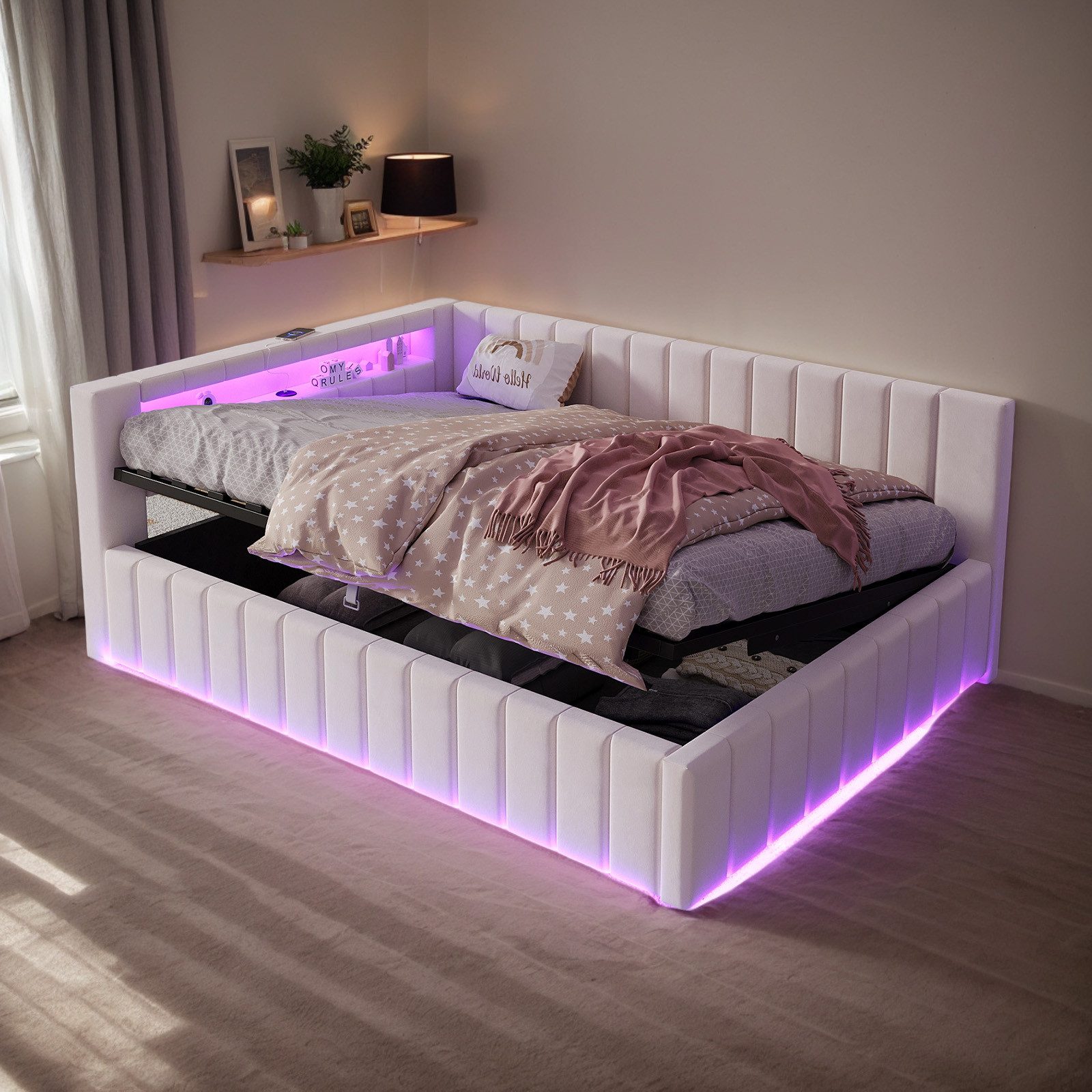 REDOM Polsterbett Schlafsofa Kinderbett Funktionsbett (mit günstig online kaufen