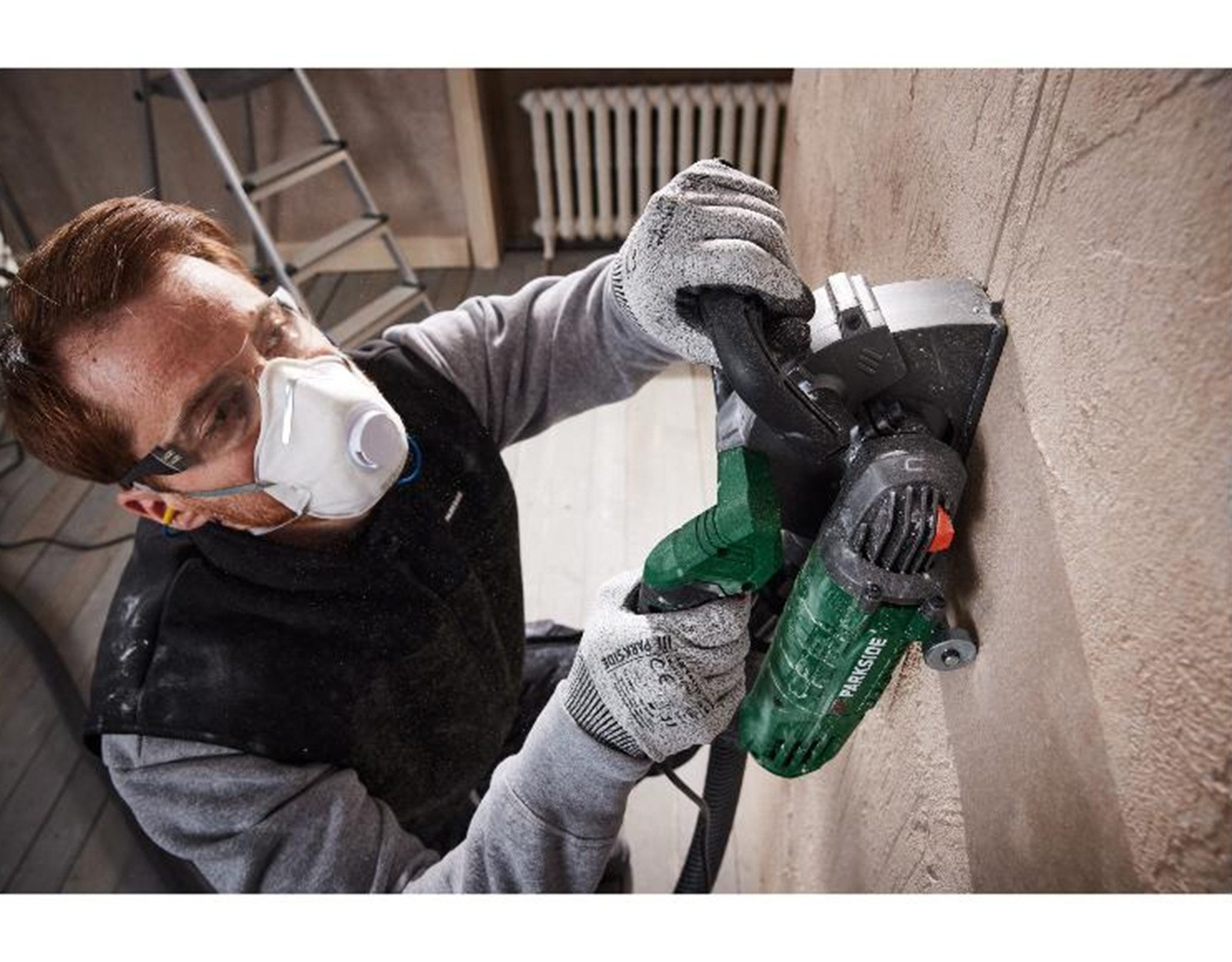 Parkside Mauernutfräse PARKSIDE Mauernutfräse Schlitzfräse Nutfräse Elektro »PMNF 1500 B2«