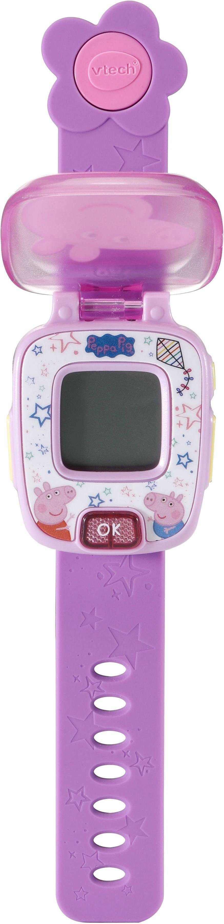 Vtech® Lernspielzeug Peppa Pig, Peppas Lernuhr pink