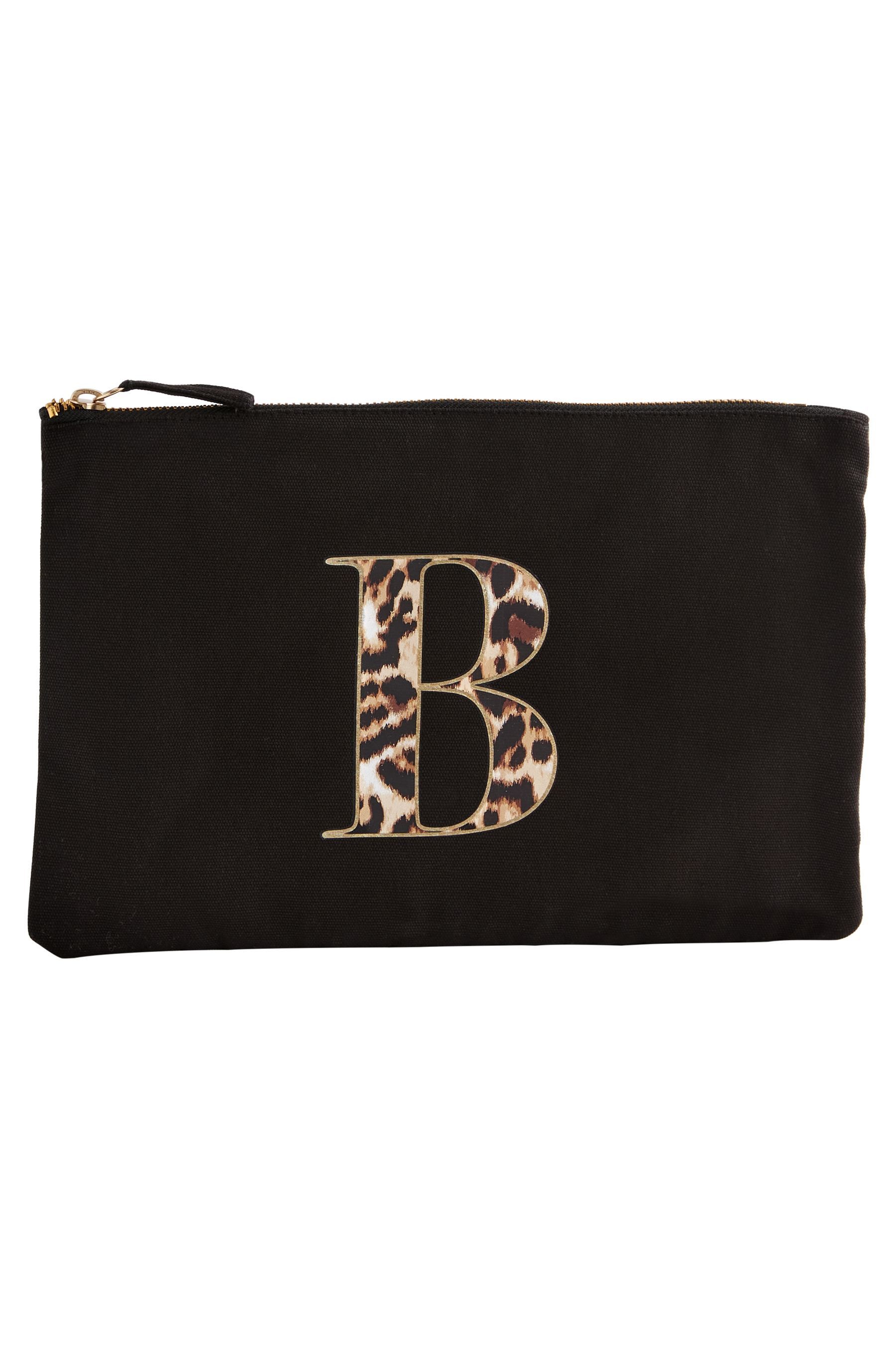 Next Handtasche Beutel mit Initiale und Print (1-tlg)