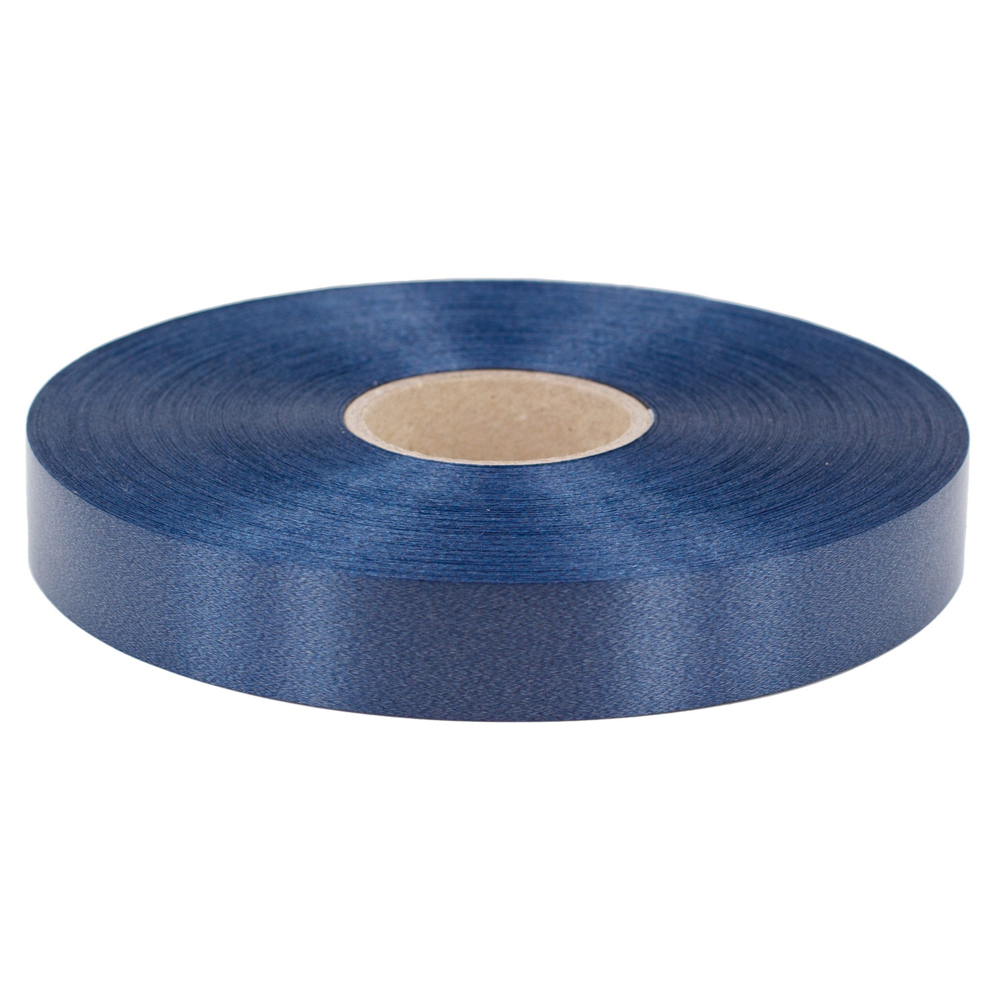 Star Geschenkband, Geschenkband Ringelband 19mm x 100m Rolle Dunkelblau