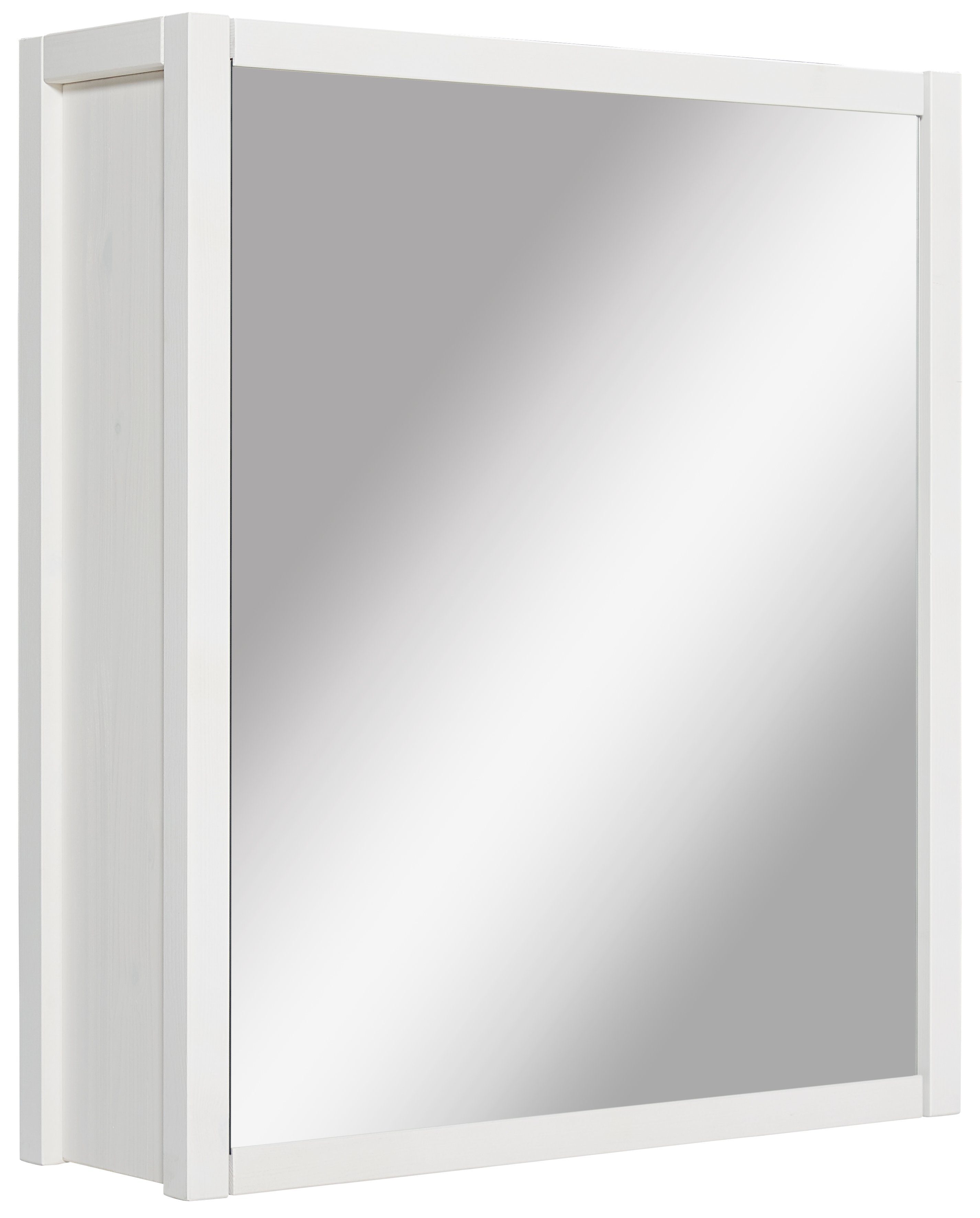 Home affaire Spiegelschrank Tina Badmöbel, Spiegel, Breite 60 cm, Massivholz