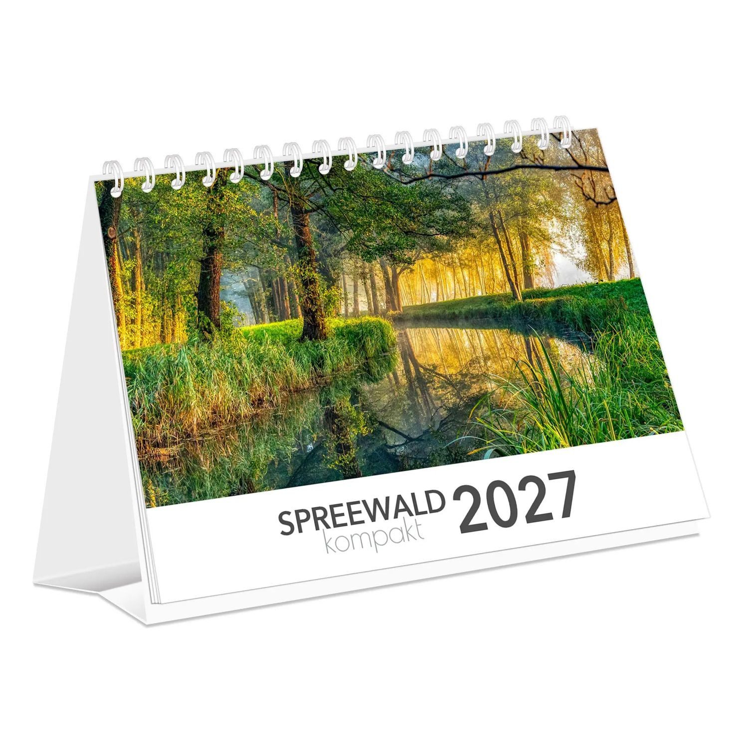 Schubert Wandkalender Kalender Spreewald kompakt - Peter Becker 2027