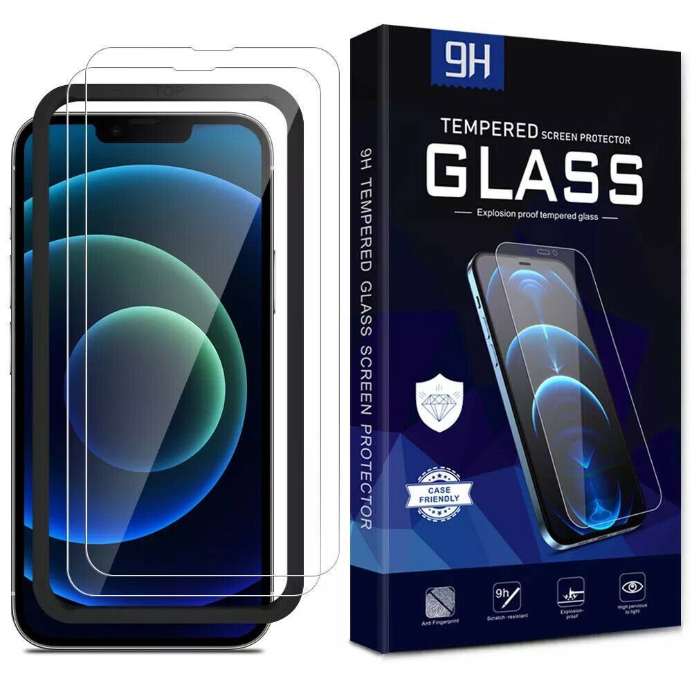 cwonlineshop Schutzfolie Panzerfolie für Apple iPhone 13, 13 Pro Max,mit Montagerahmen, (1-St), Panzerglas,Panzerfolie,Schutzfolie