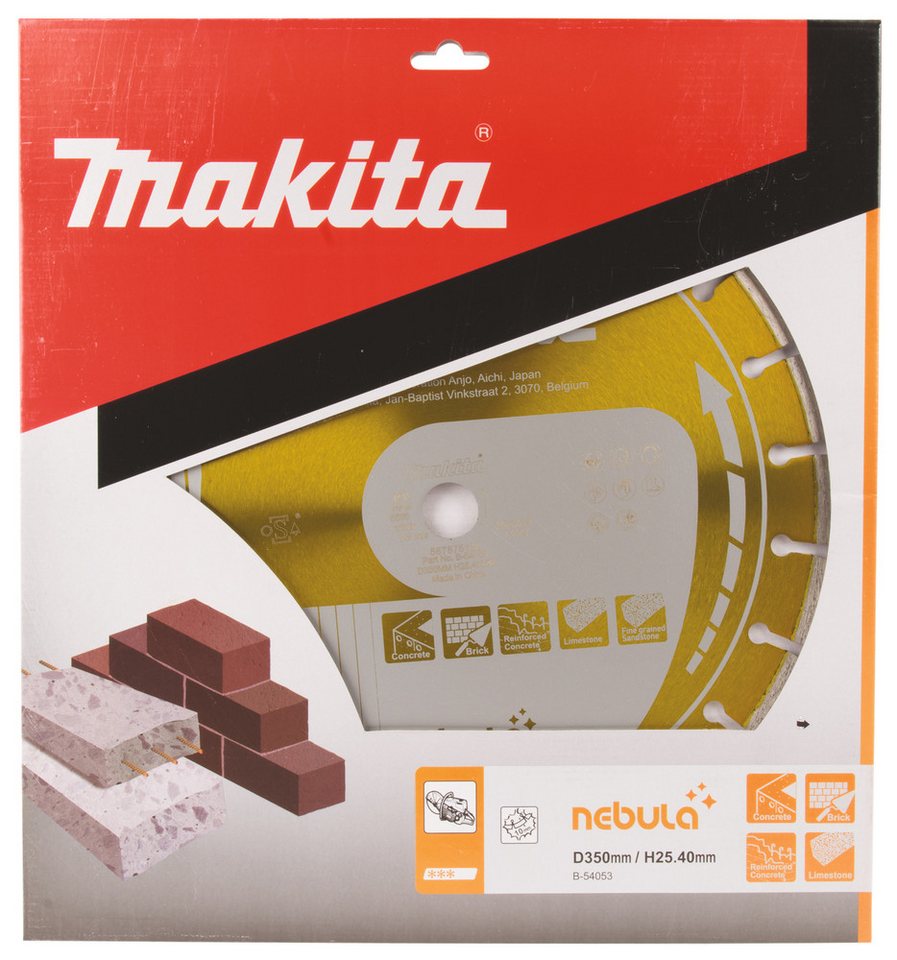 Thumbnail - Makita Werkzeug GmbH Diamanttrennscheibe Makita Diamanttrennscheibe Nebula B-54053