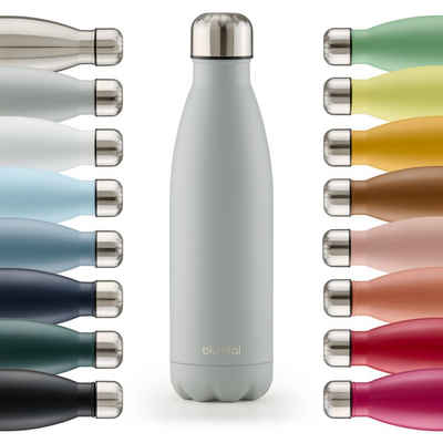 Blumtal Isolierflasche »Thermoflasche Charles - auslaufsiche Isolierflasche, BPA-frei«, stundenlange Isolation von Warm- und Kaltgetränken