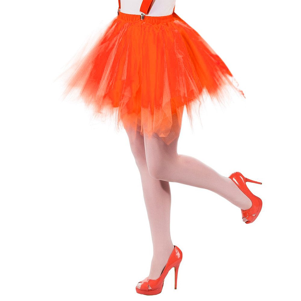 Orlob Kostüm Tüllrock Tutu neon orange günstig online kaufen