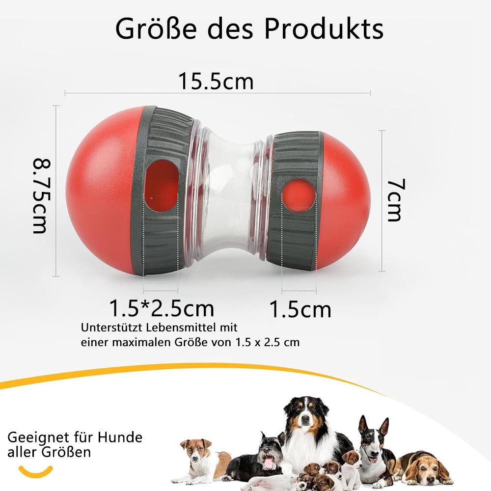 NUODWELL Futterball Hundespielzeug zur Förderung der Intelligenz, Rollender günstig online kaufen