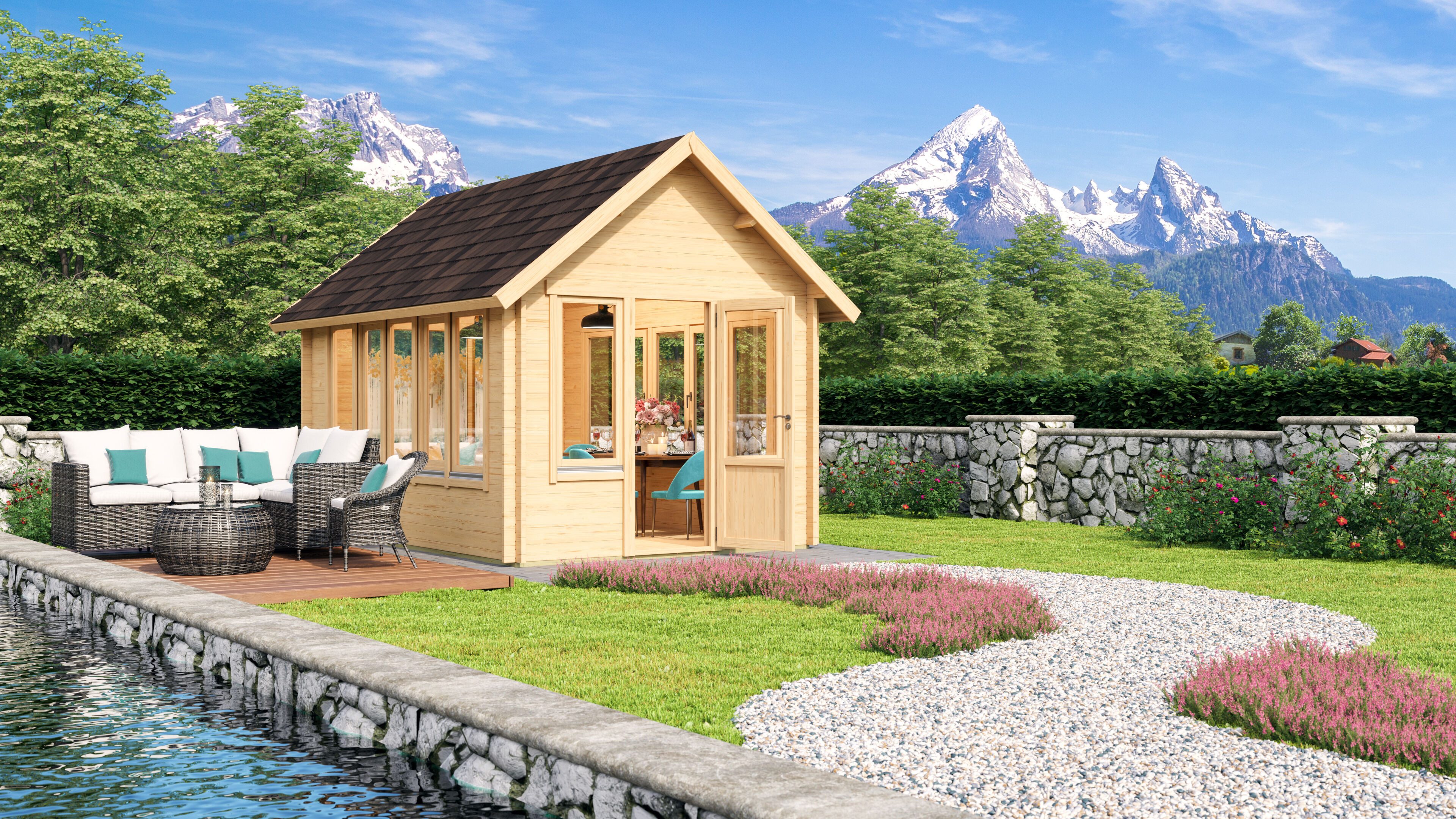 Fjordholz Gartenhaus Jura 70