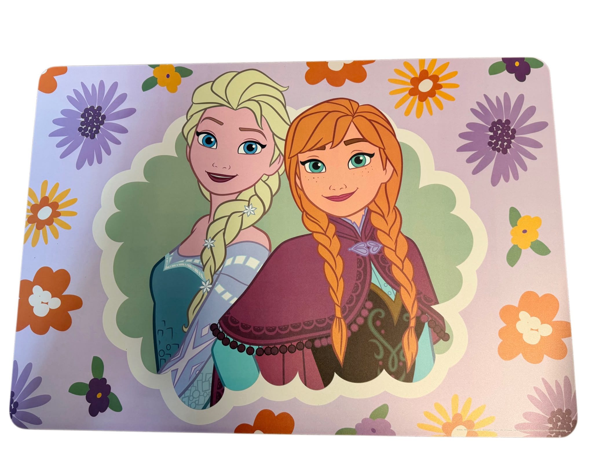 Disney Schreibtischunterlage Frozen Bastelunterlage 45 x 65 cm Malunterlage, Kunststoff Blau
