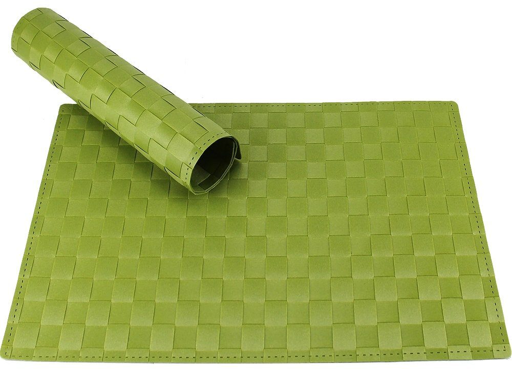Platzset, »Tischset MODERN grün dunkelgrün 1 Stk. 45 cm«, matches21 HOME &  HOBBY online kaufen | OTTO