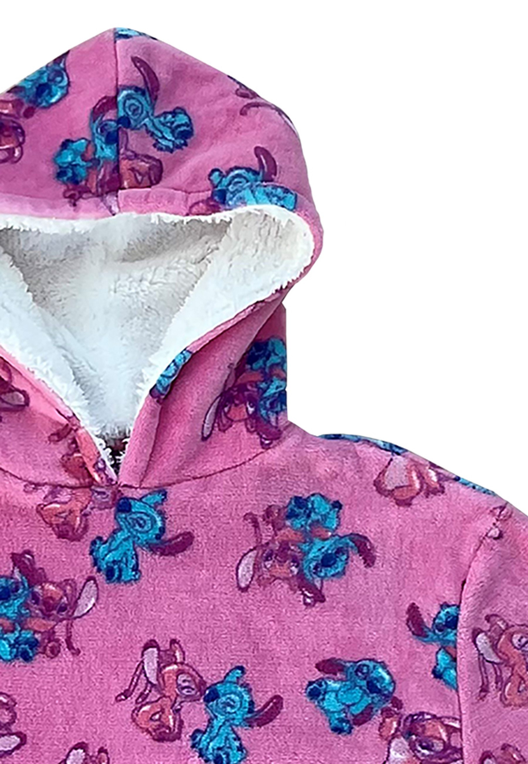 ONOMATO! Kapuzensweatshirt Stitch Decken-Hoodie Mädchen kuschlig