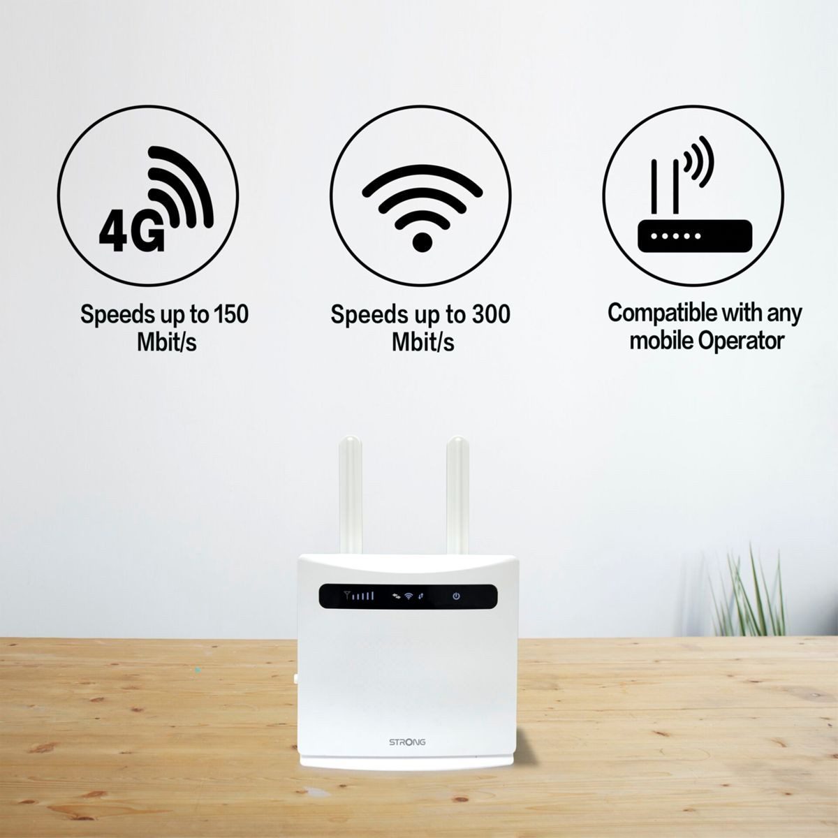 Strong 4G Router Wi-Fi 300 Access Point