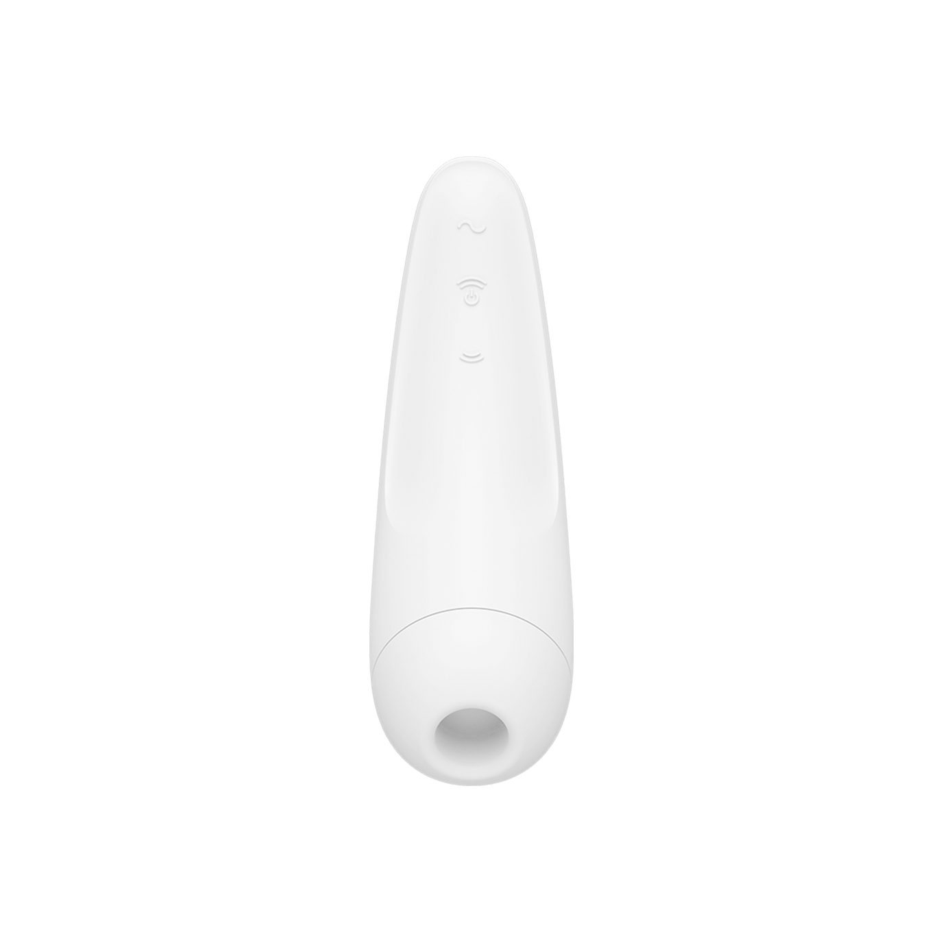 Satisfyer Klitoris-Stimulator Satisfyer "Curvy App", mit 13,5cm 2 App, Connect Druckwellenvibrator