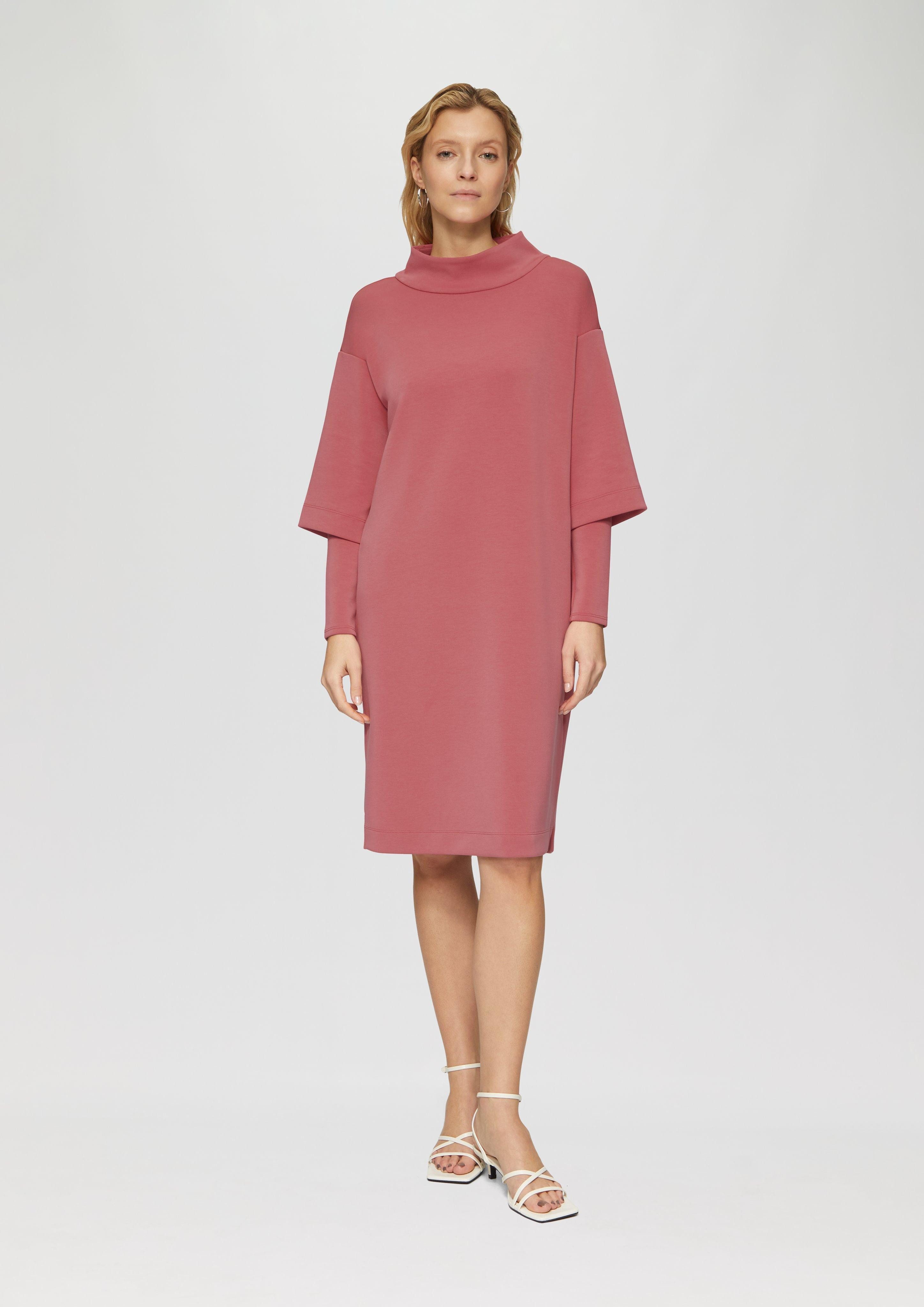 s.Oliver BLACK LABEL Minikleid Scuba-Kleid mit günstig online kaufen