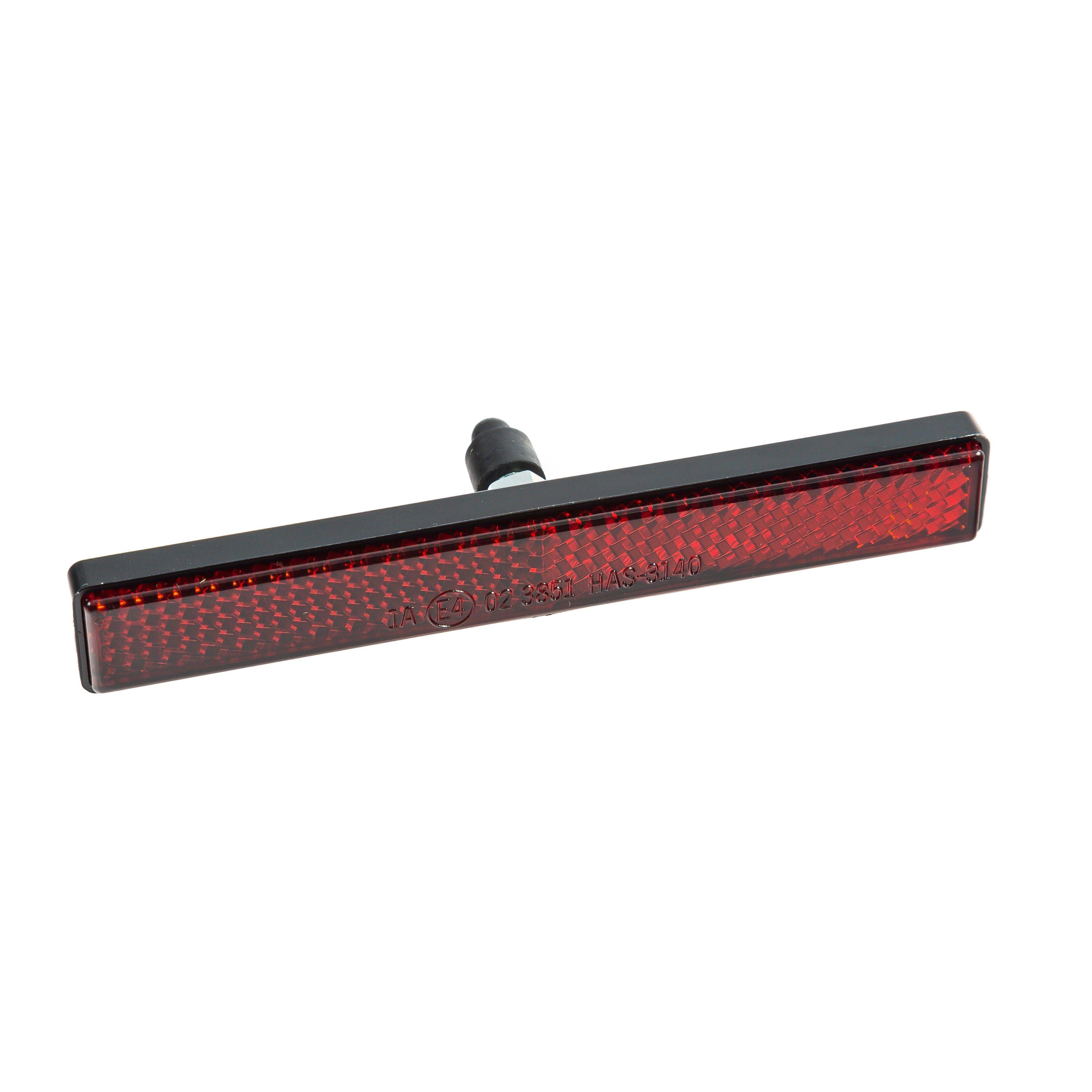 ZIEGER Katzenauge Rückstrahler Gewindebolzen M5 rot 13 x 100 mm