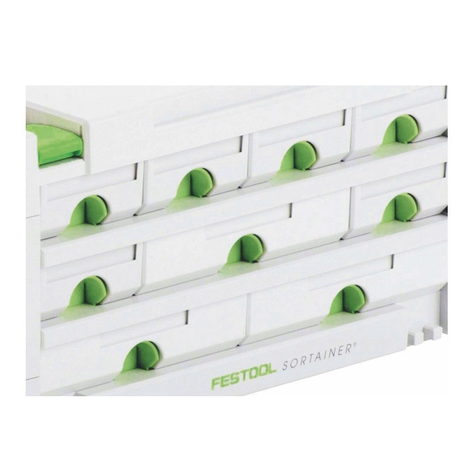 FESTOOL Werkzeugkoffer SORTAINER SYS 3-SORT/9 Systainer Werkzeugkoffer Organizer (491985)