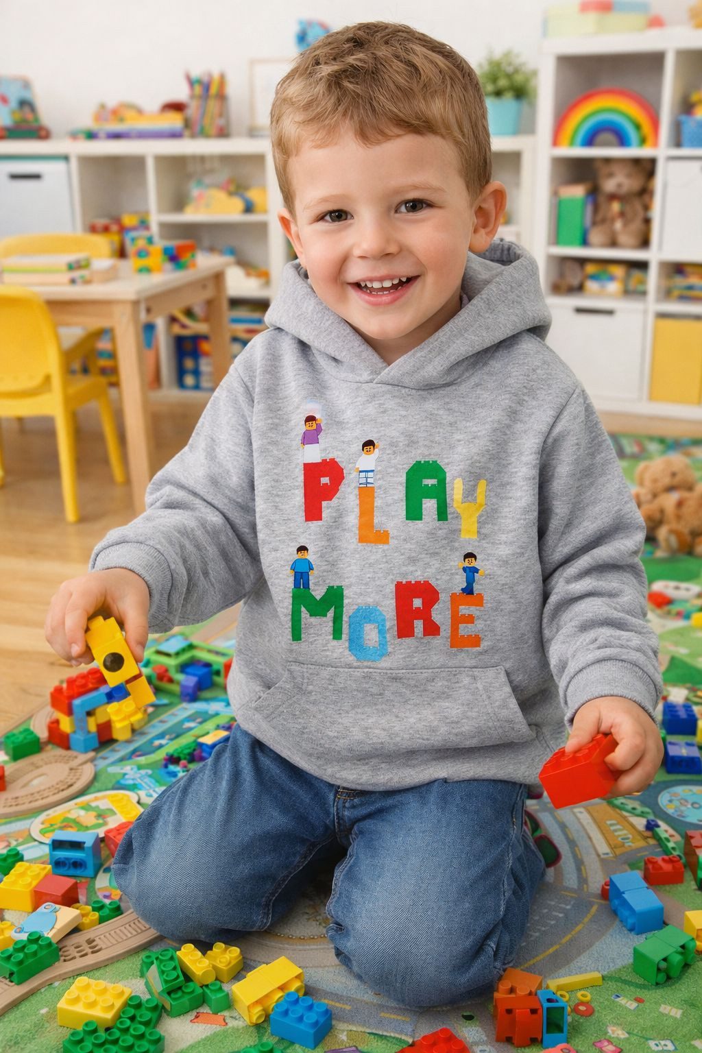LEGO® kidswear Hoodie LEGO® Kinder Hoodie Sweatshirt Kapuze Jungen + Mädchen Lego Kinder Sweatshirt Pullover Kapuze