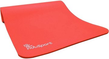 Fidusport Yogamatte NBR Fitnessmatte Sportmatte Yoga Matte Gymnastikmatte Pilates Fitness, Phthalatfrei, Anti-Rutsch, plegeleicht, 183cmx61cm