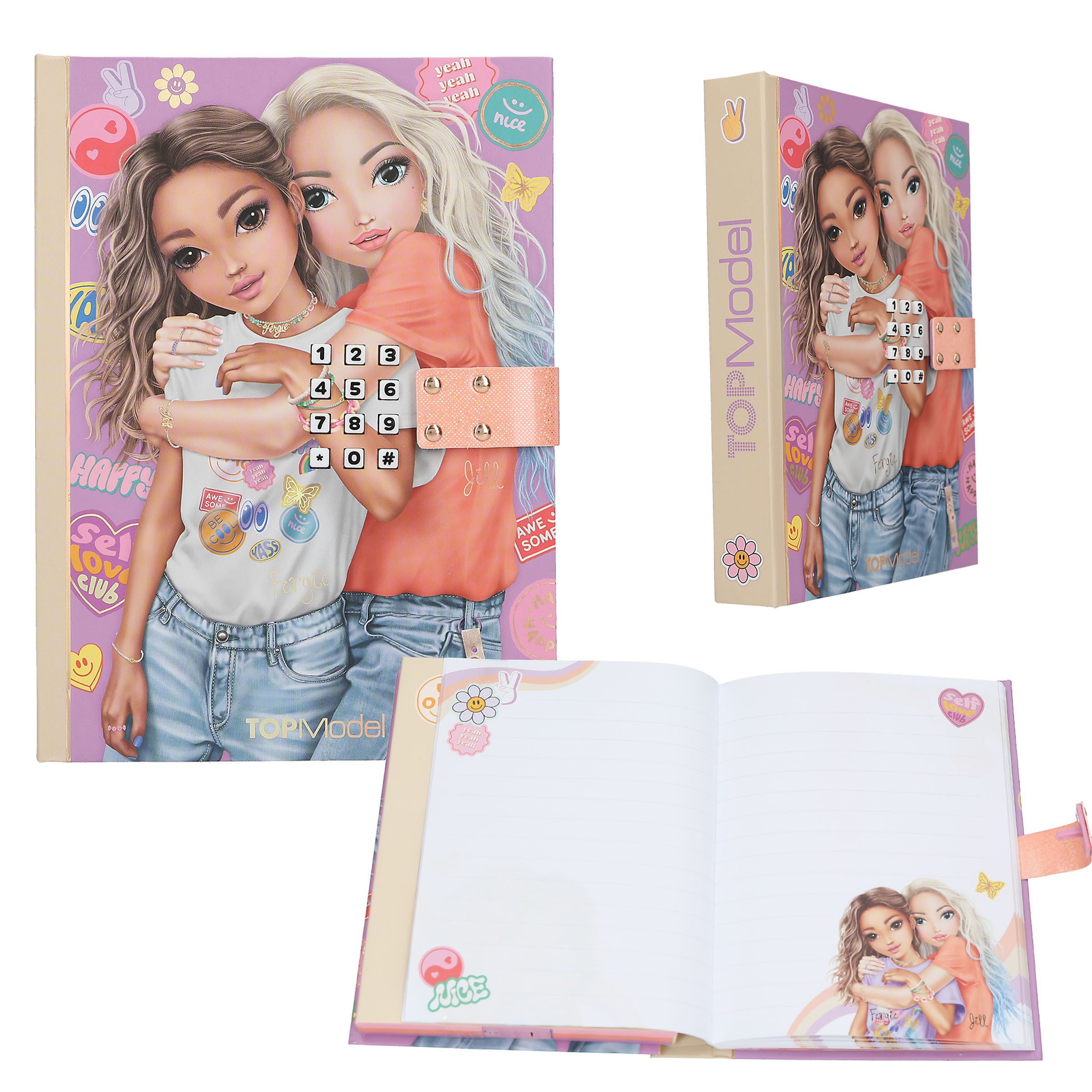 Depesche Tagebuch DEPESCHE TOPModel Geheimcode Tagebuch GIRL POWER mit Sound