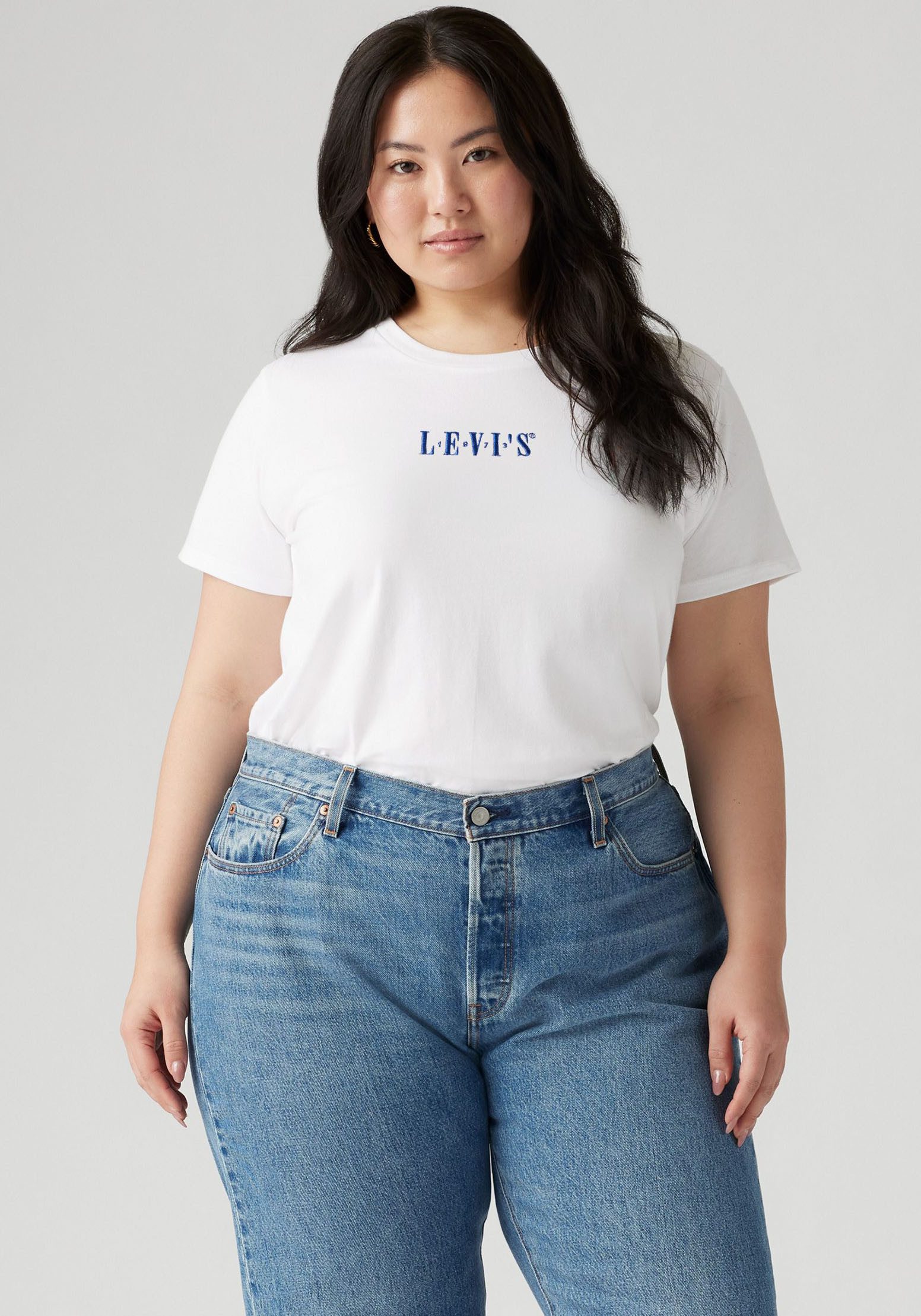 Levi's® Plus T-Shirt LV T-Shirt PL PERFECT TEE mit Logo Print günstig online kaufen