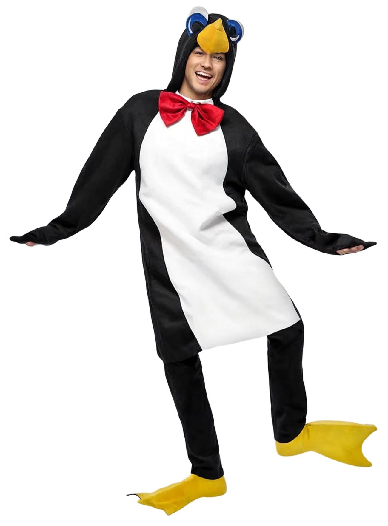 Imposta Costumes Kostüm Putziger Pinguin - Kostüm für Fasching & Karneval, Charmantes Tierkostüm mit Winter-Flair