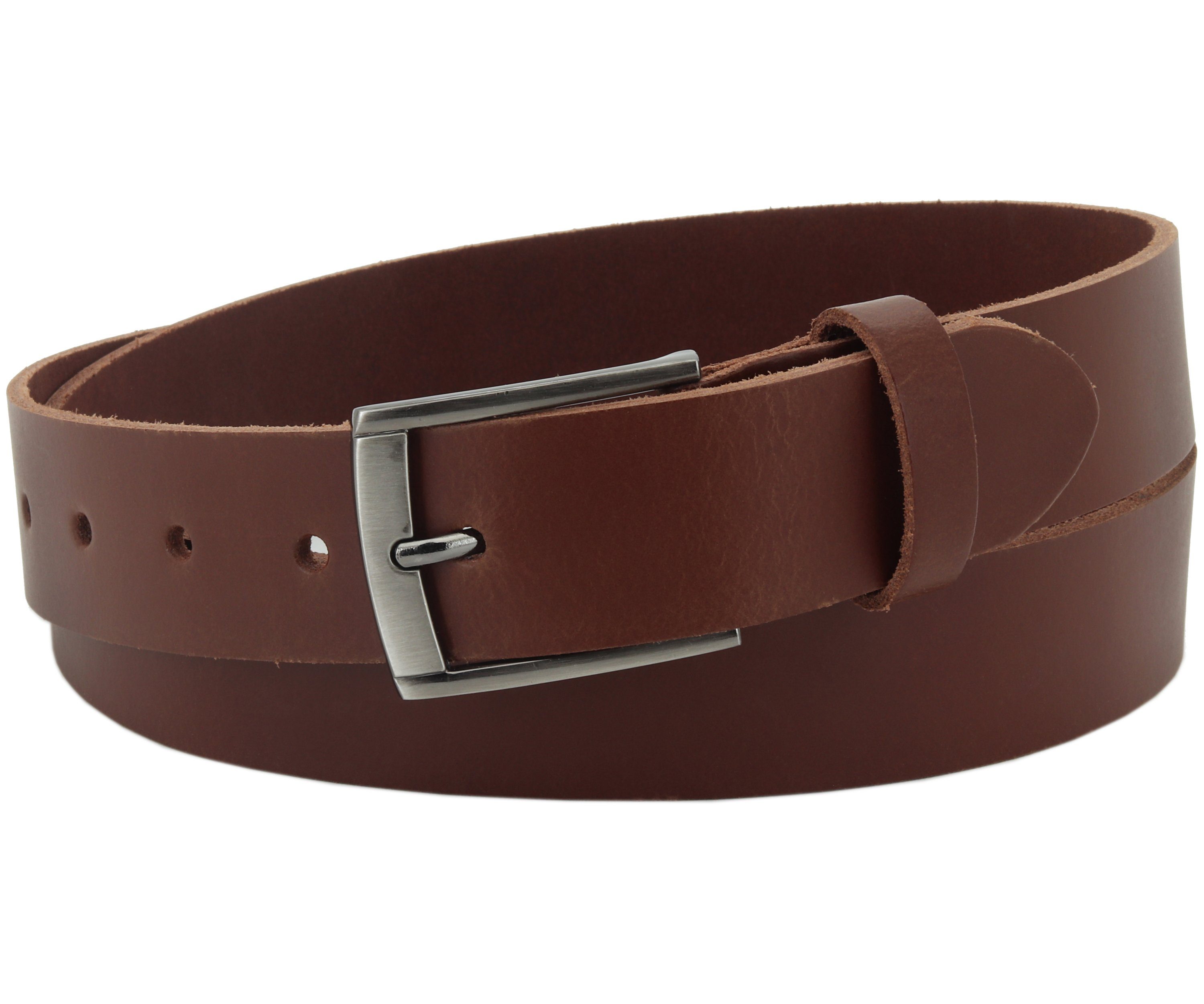 COLOGNEBELT Ledergürtel OM418-PL-Hellbraun MADE IN GERMANY, günstig online kaufen