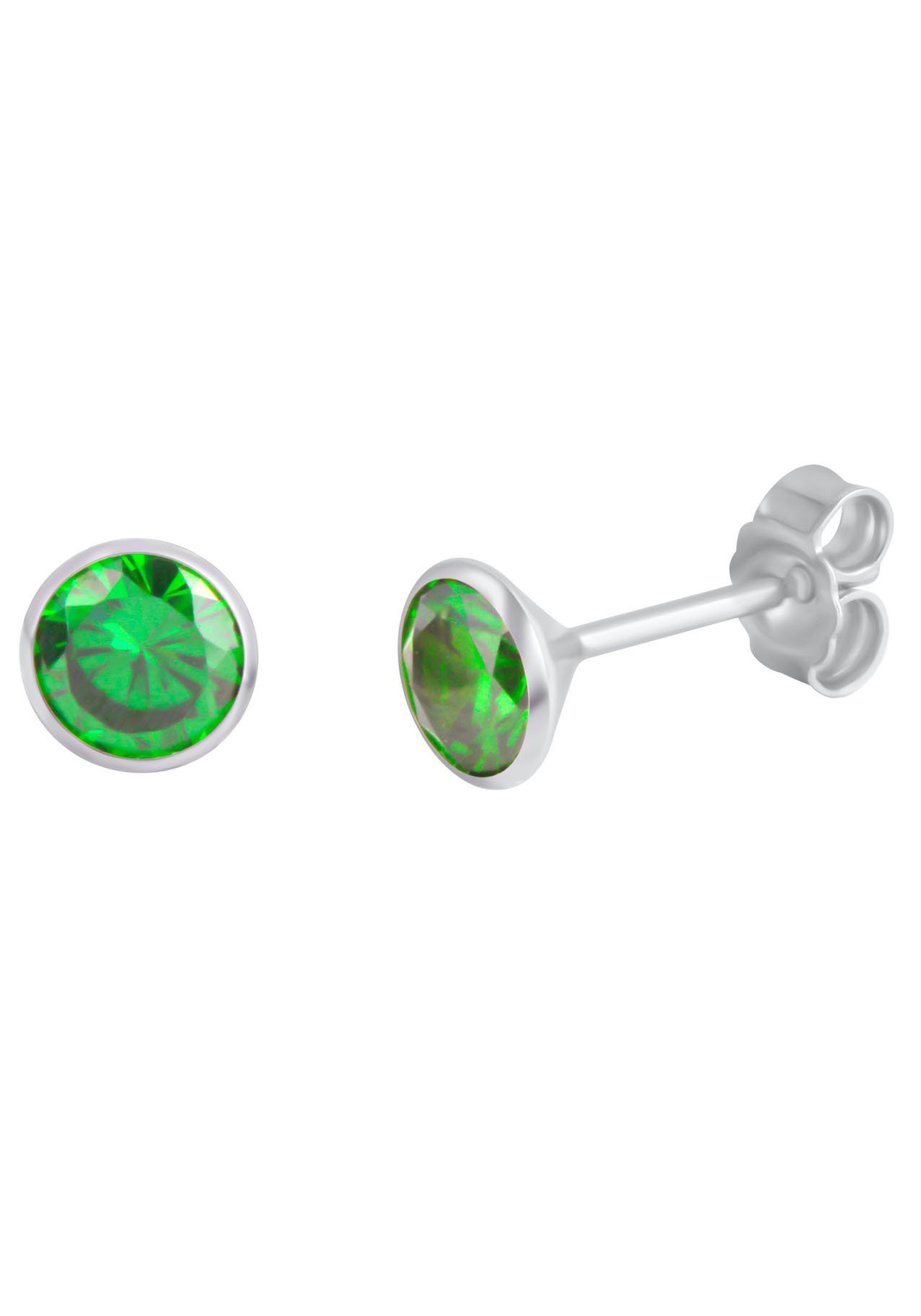 FIRETTI Paar Ohrstecker Schmuck Geschenk Silber 925 Ohrschmuck mit Zirkonia (synth) mehr