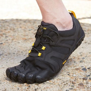 VIBRAM FiveFingers V-Trail 2.0 Men Black / Yellow - Trail Running- / Zehenschuhe Barfußschuh