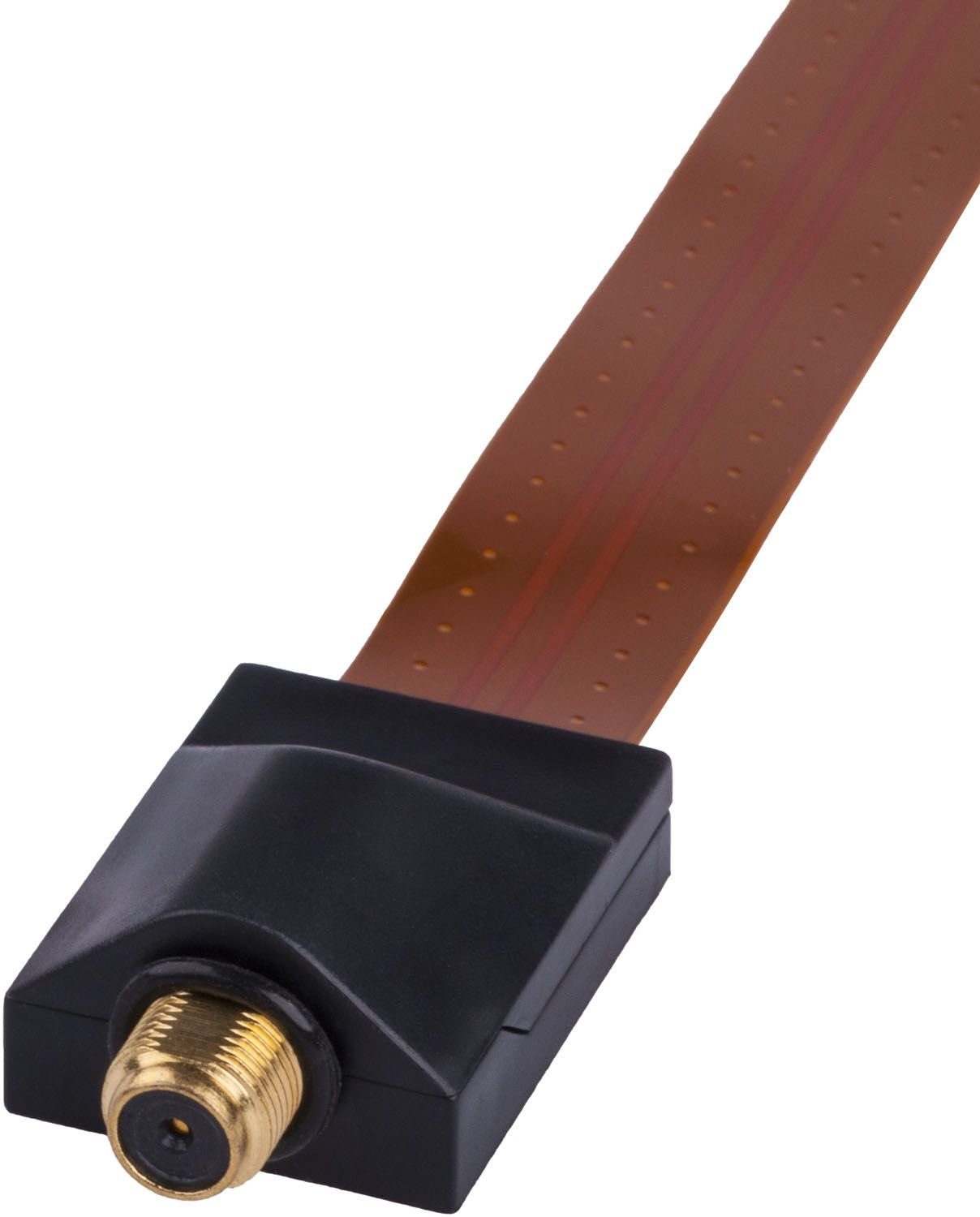 DUR-line DUR-line FD Slim Kupfer - Fensterdurchführung SAT-Kabel