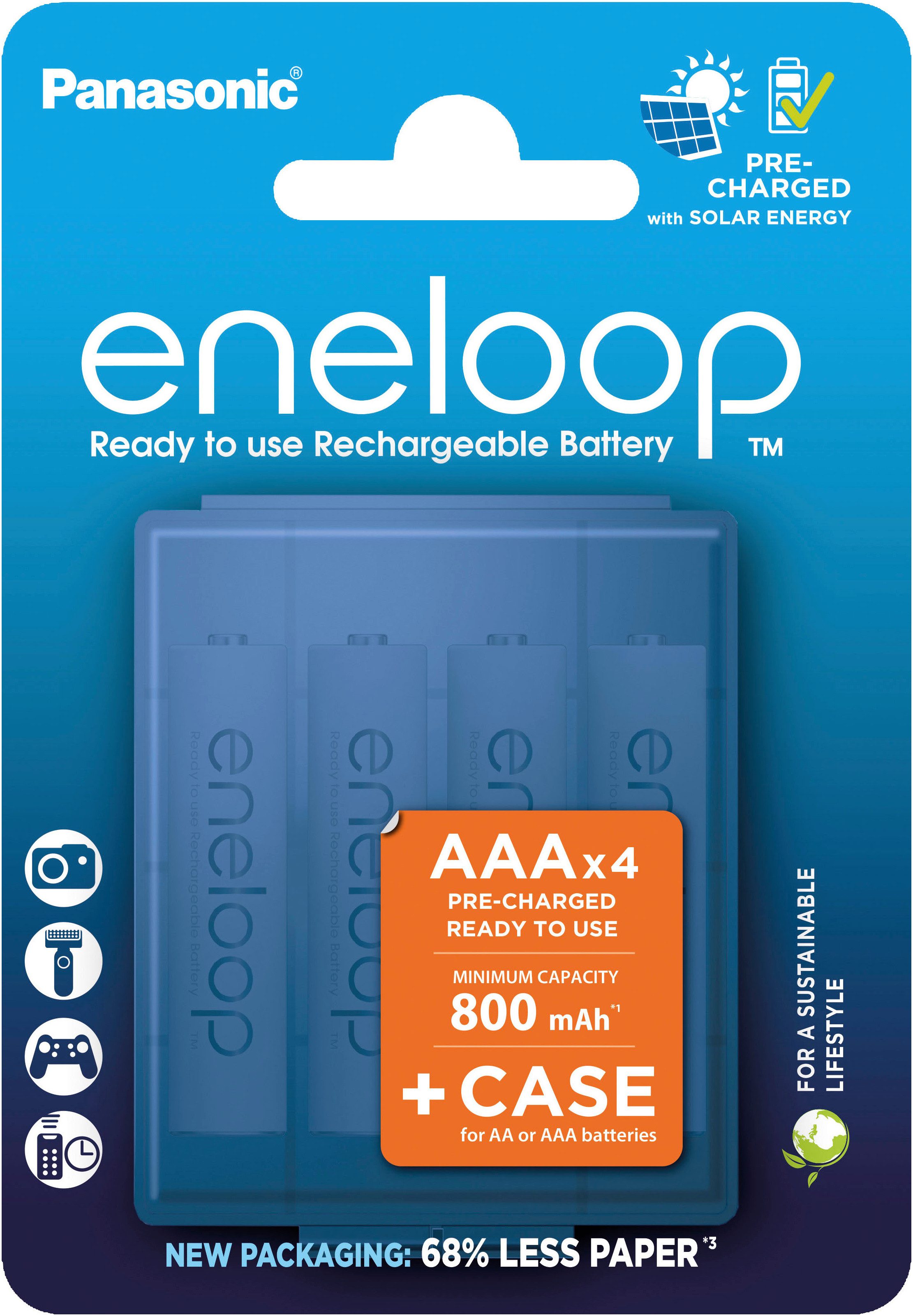 eneloop eneloop AAA Akkupacks Micro AAA 800 mAh (4 St)