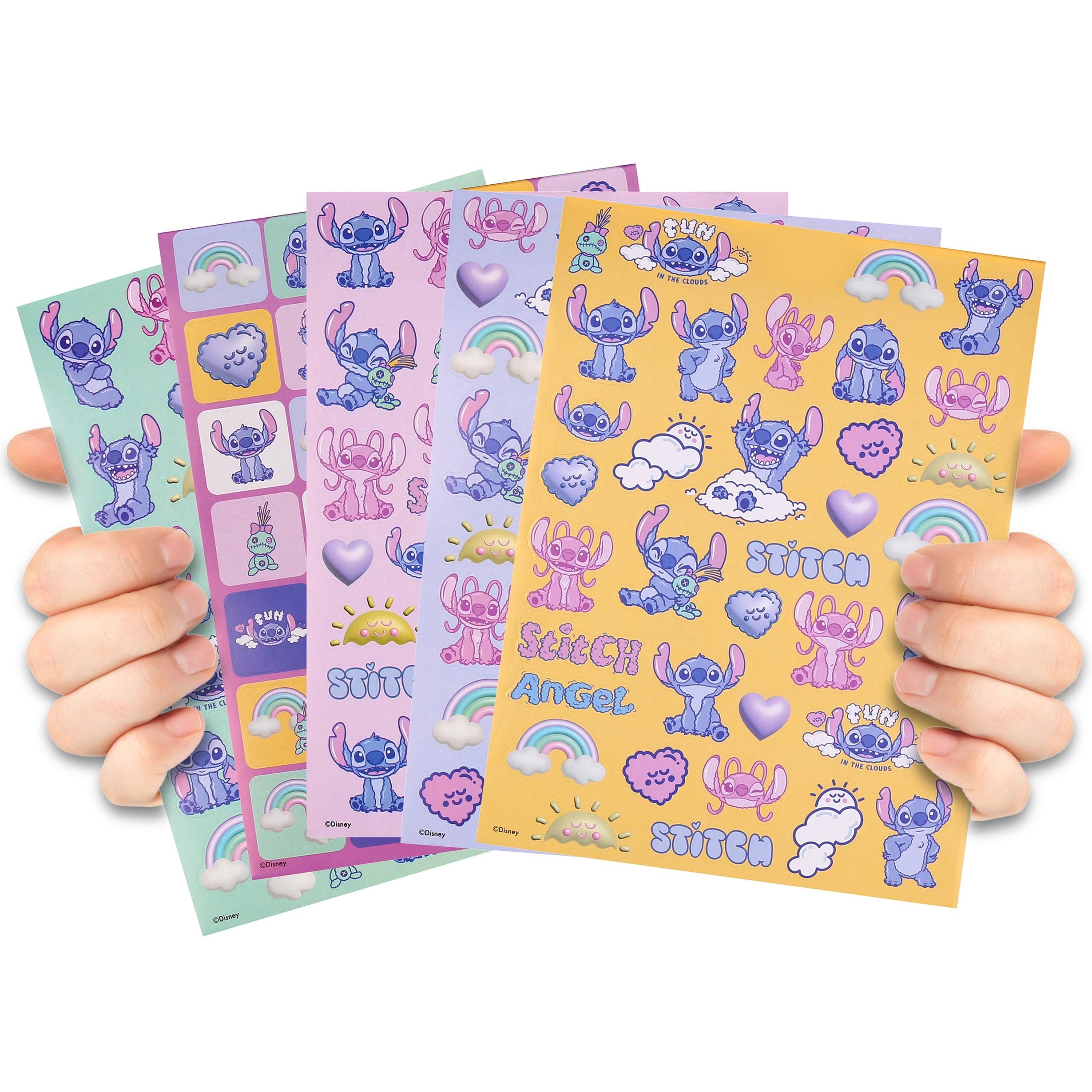 Disney Stickerbuch Disney LILO STITCH Sticker-Set für Kinder – 500 bunte Aufkleber